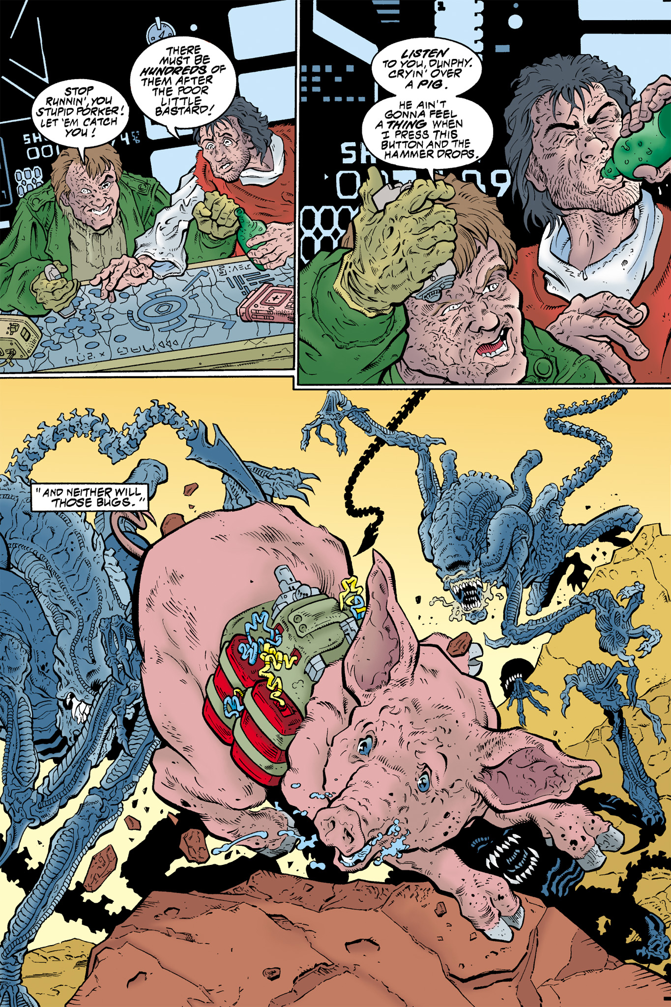 Read online Aliens: Pig comic -  Issue # Full - 8