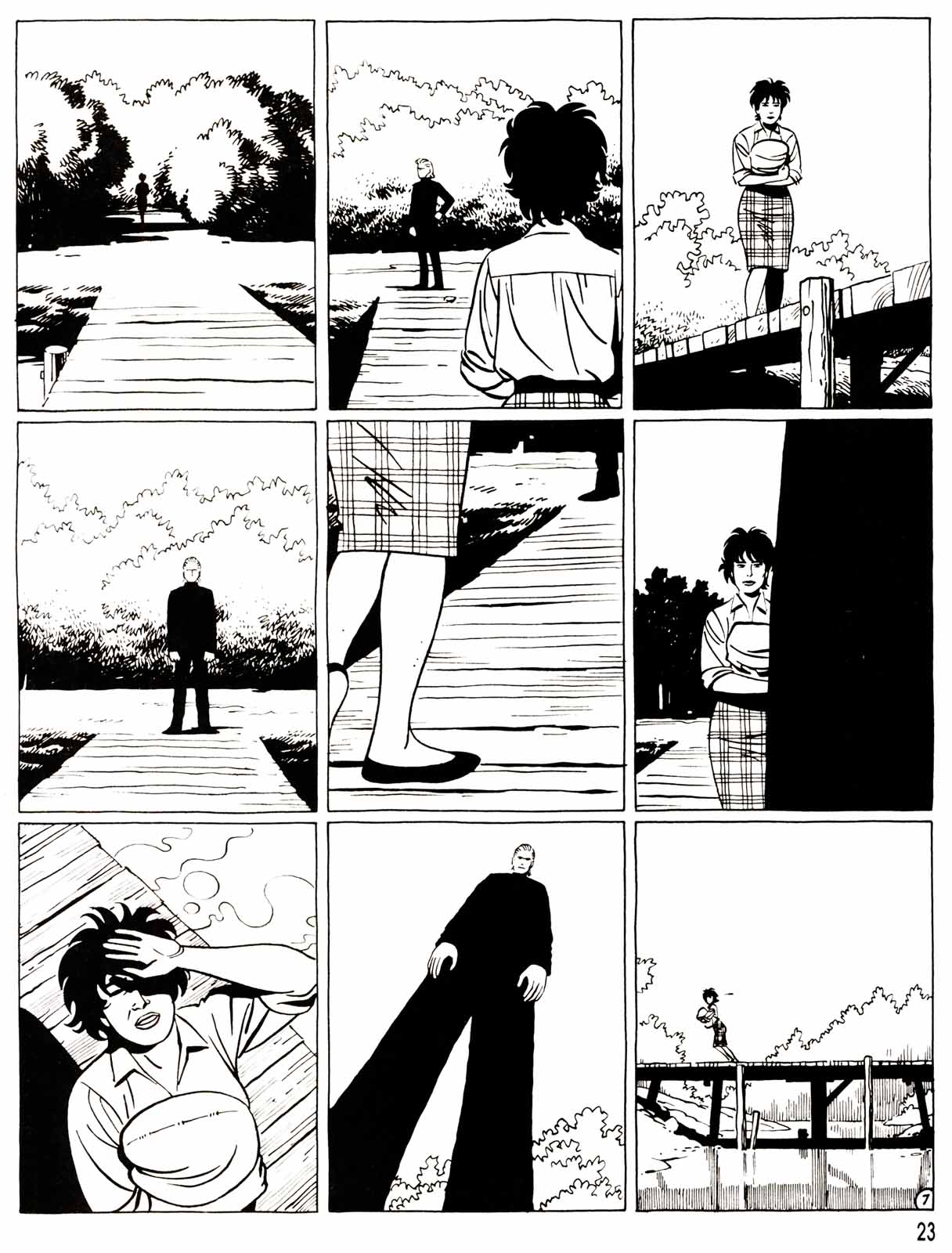 Read online Love and Rockets (1982) comic -  Issue #29 - 25