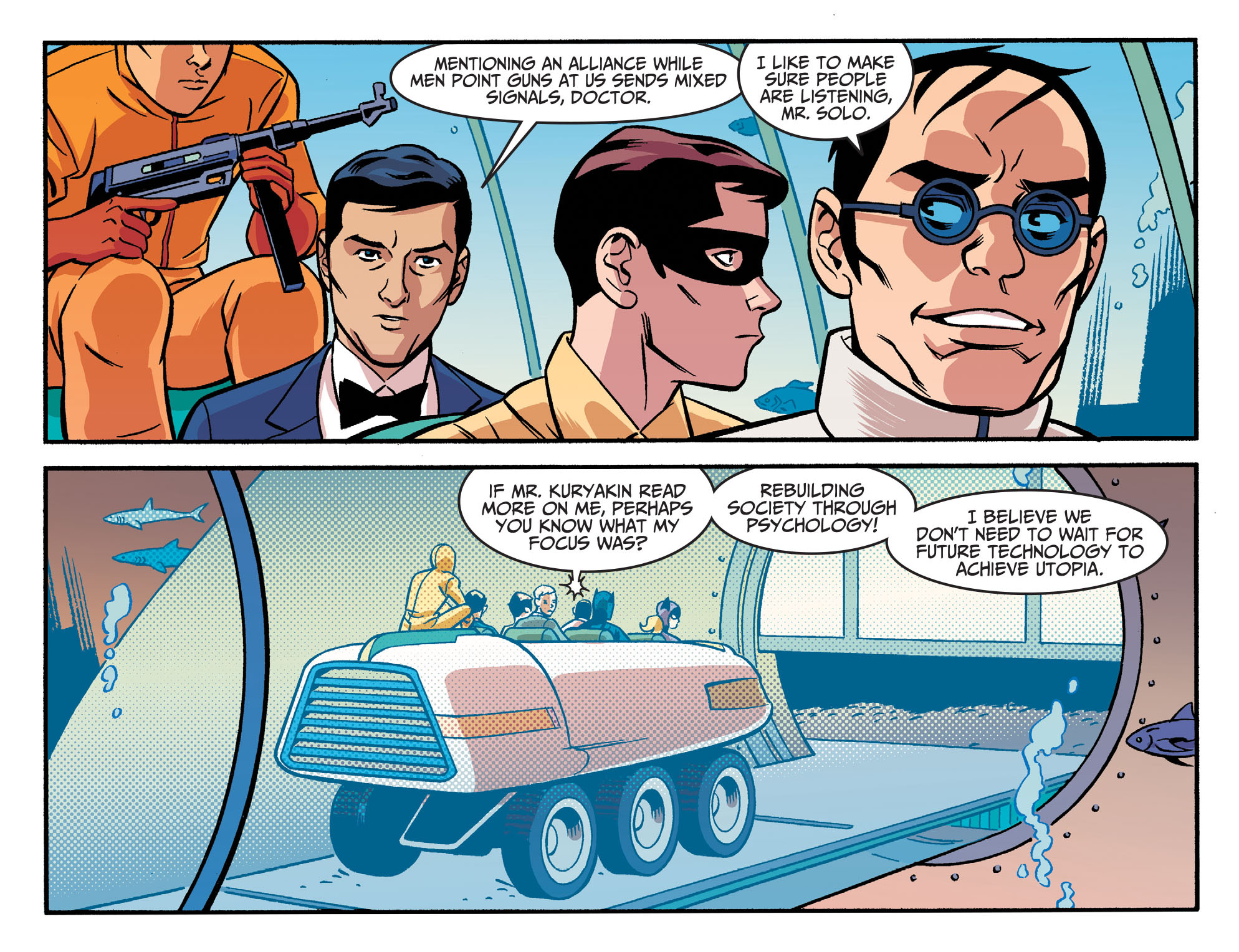 Read online Batman '66 Meets the Man from U.N.C.L.E. comic -  Issue #9 - 12