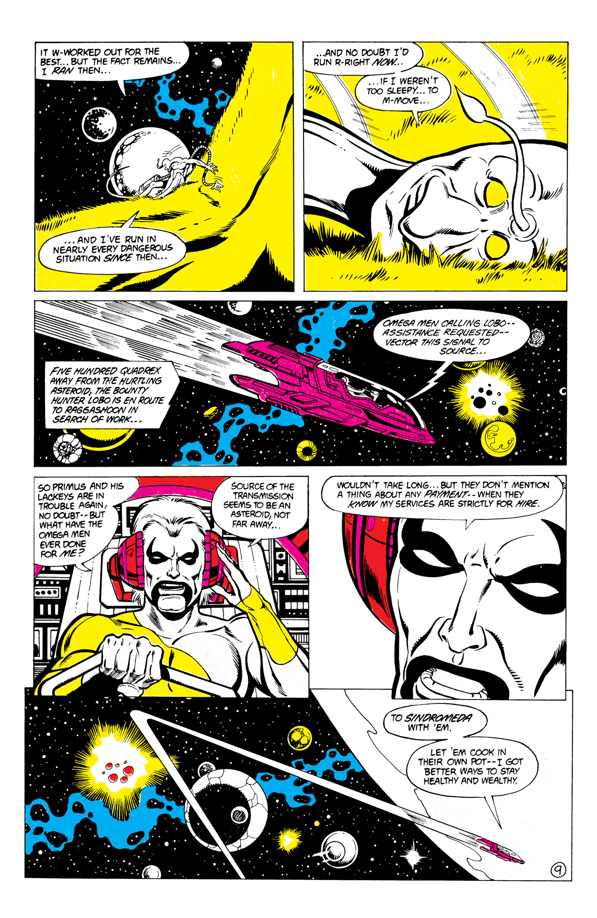 Read online The Omega Men (1983) comic -  Issue #19 - 9