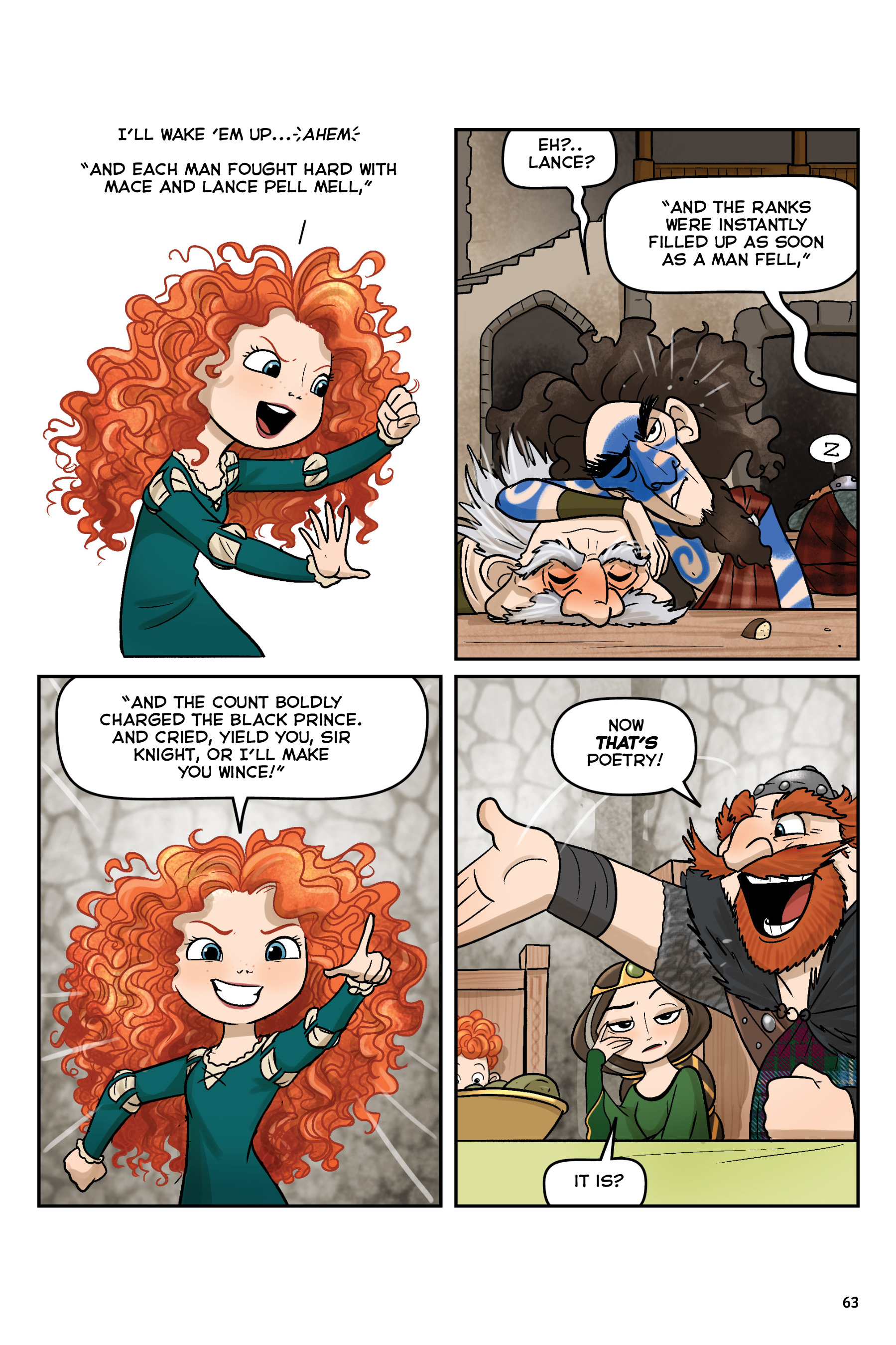 Read online Disney Princess: Friends, Family, Fantastic comic -  Issue # TPB - 65