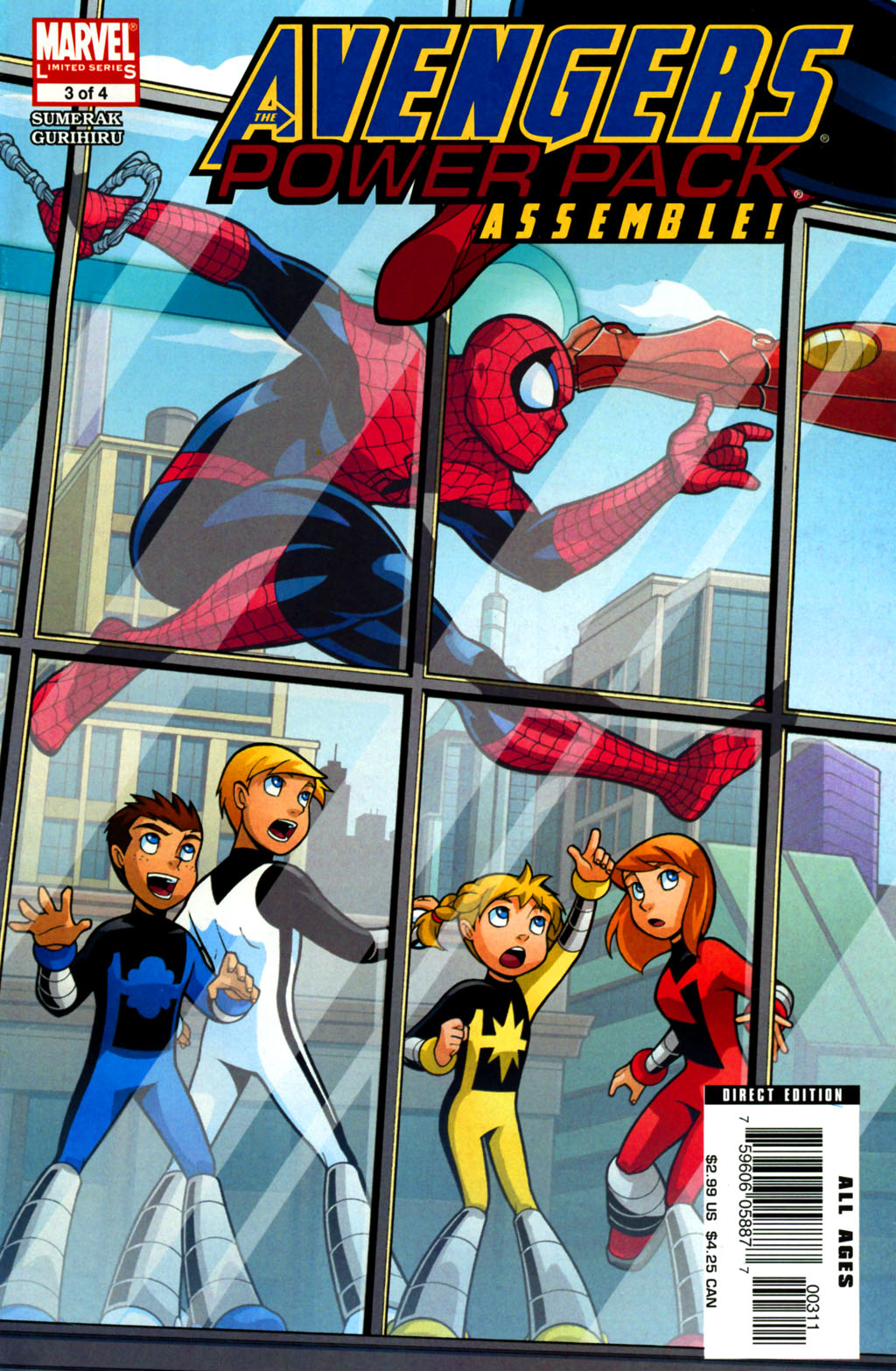 Read online Avengers and Power Pack Assemble! comic -  Issue #3 - 1