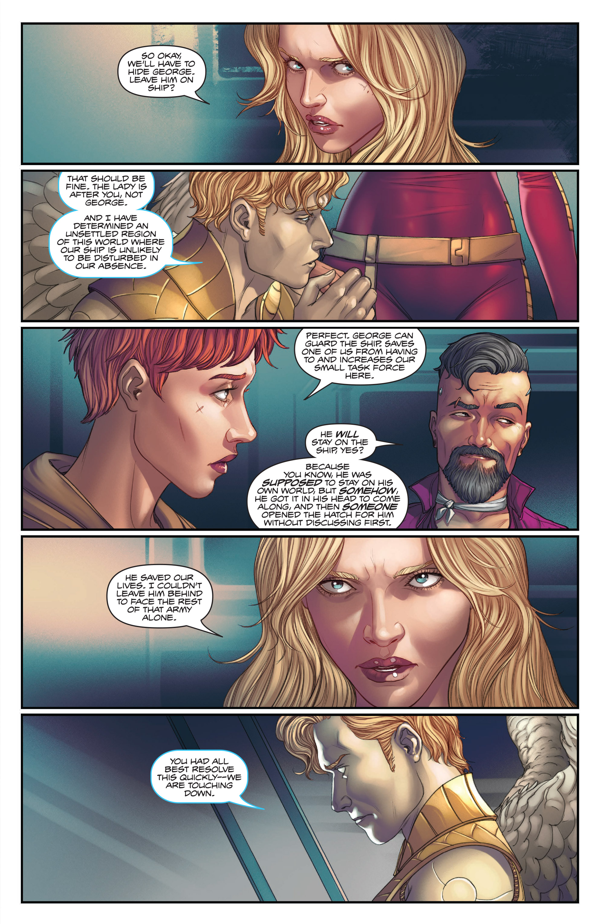 Read online Barbarella (2021) comic -  Issue #9 - 7
