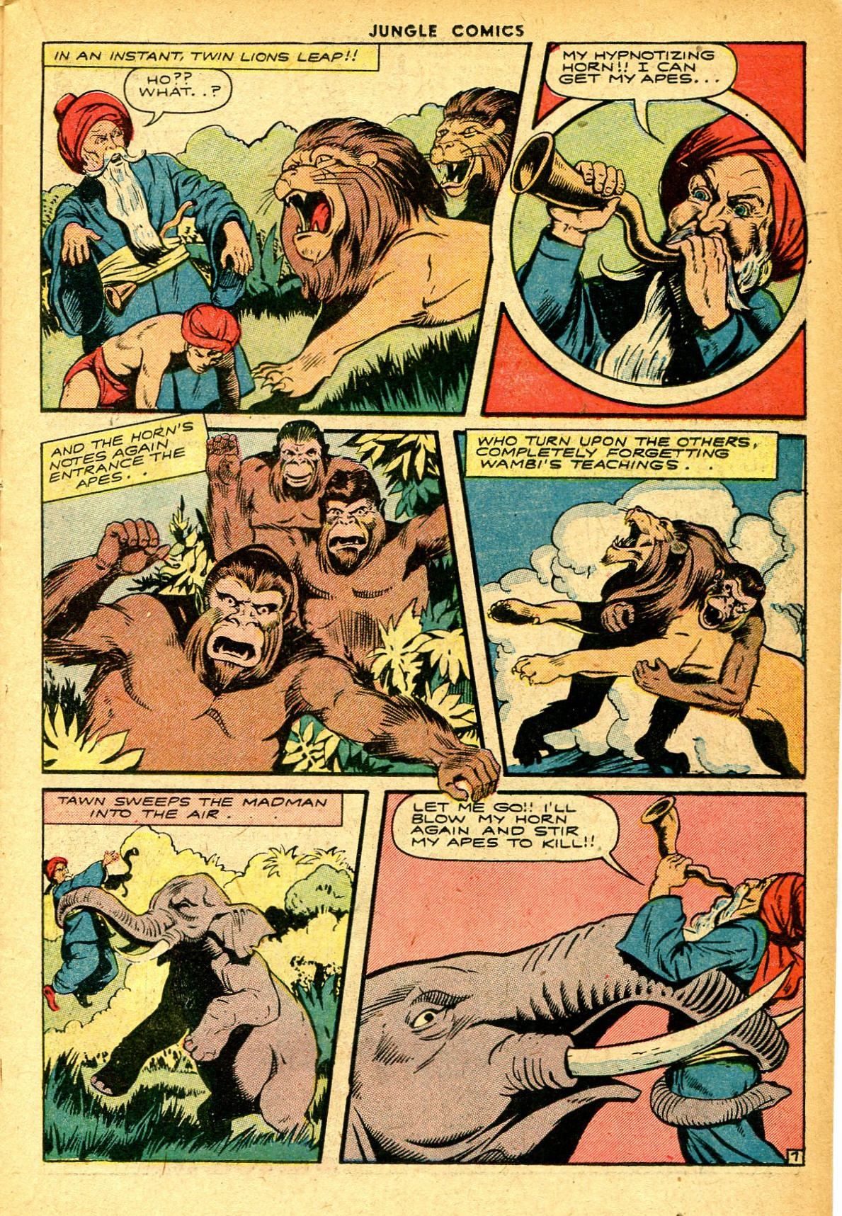 Read online Jungle Comics comic -  Issue #66 - 21
