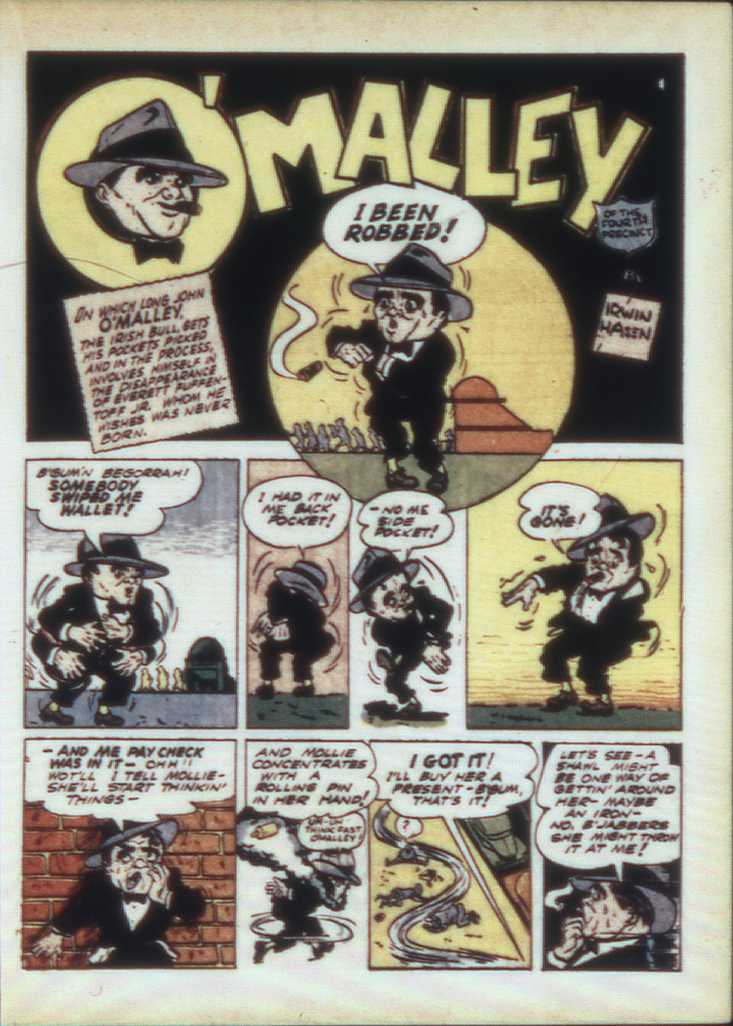 Read online Sensation (Mystery) Comics comic -  Issue #9 - 33