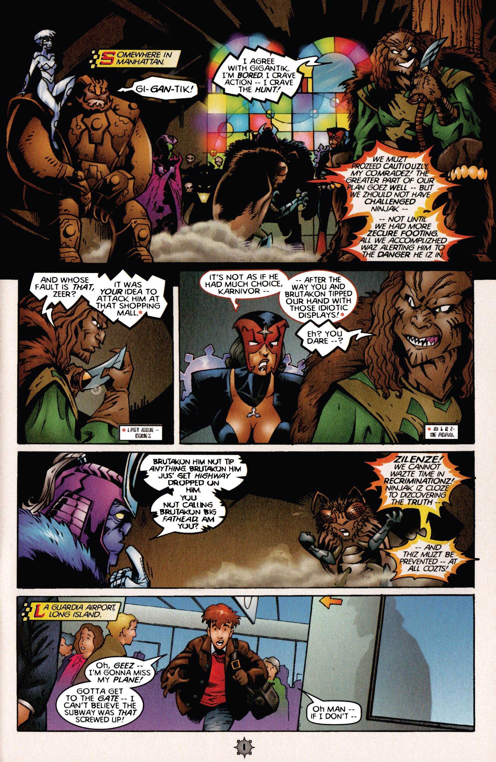 Read online Ninjak (1997) comic -  Issue #4 - 2