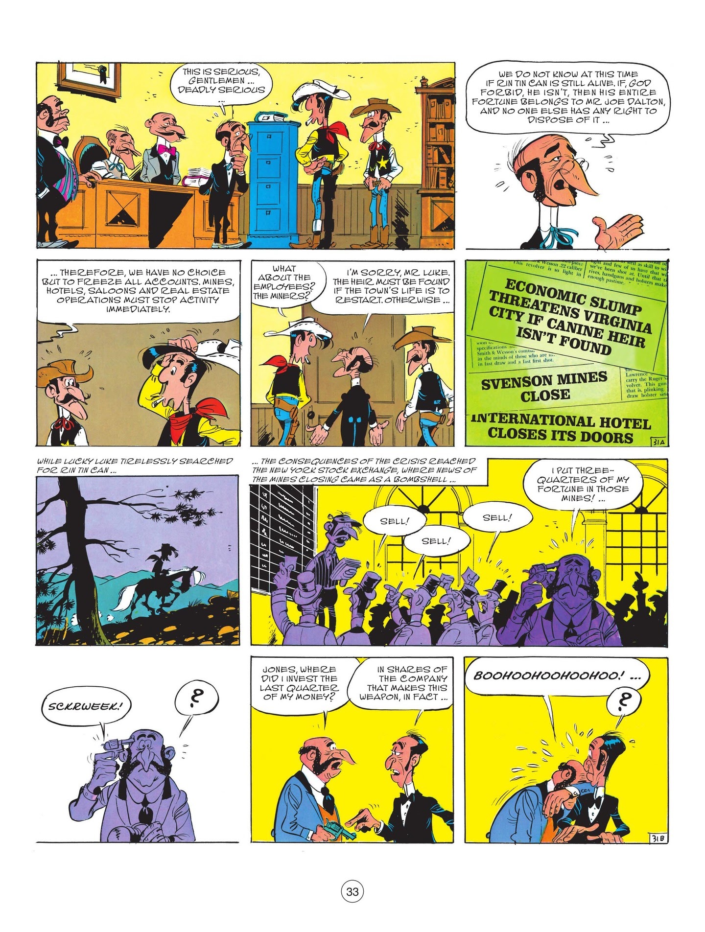 Read online A Lucky Luke Adventure comic -  Issue #75 - 35