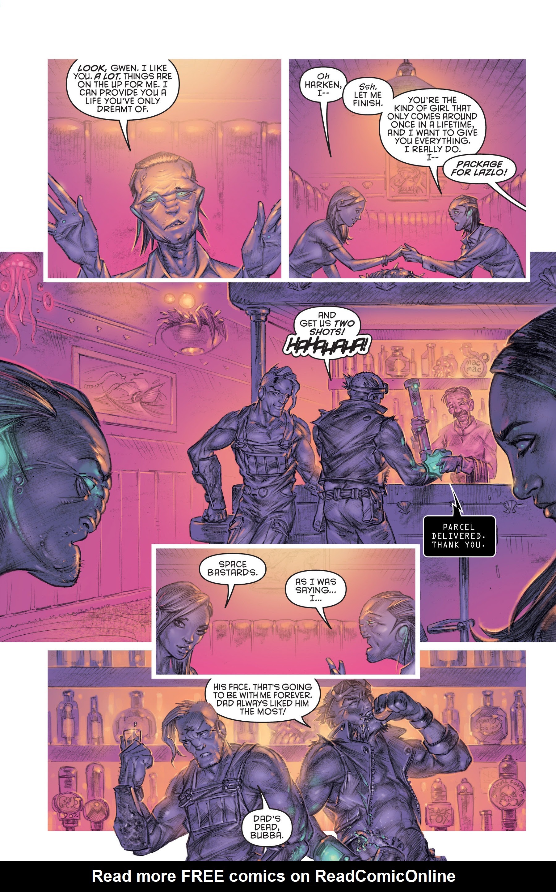 Read online Space Bastards: Special Delivery comic -  Issue # TPB - 44