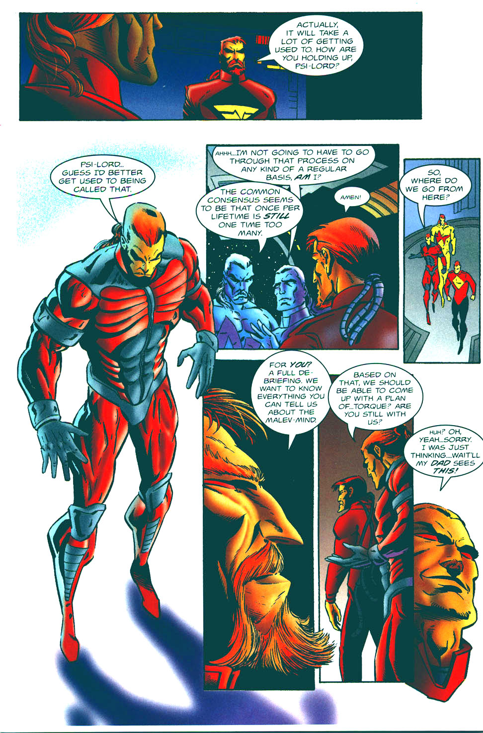 Read online Magnus Robot Fighter (1991) comic -  Issue #62 - 19