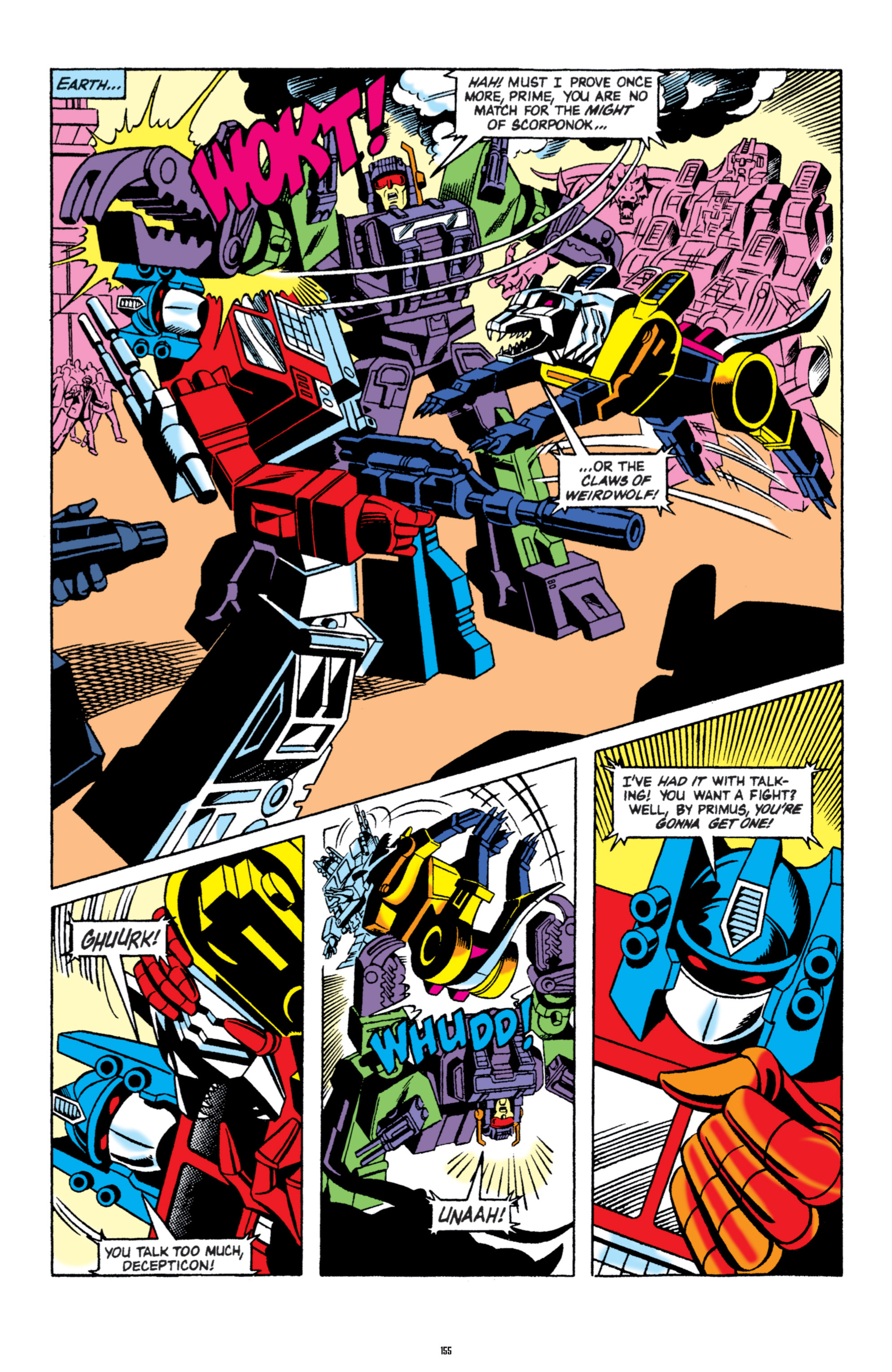 Read online The Transformers Classics comic -  Issue # TPB 5 - 156