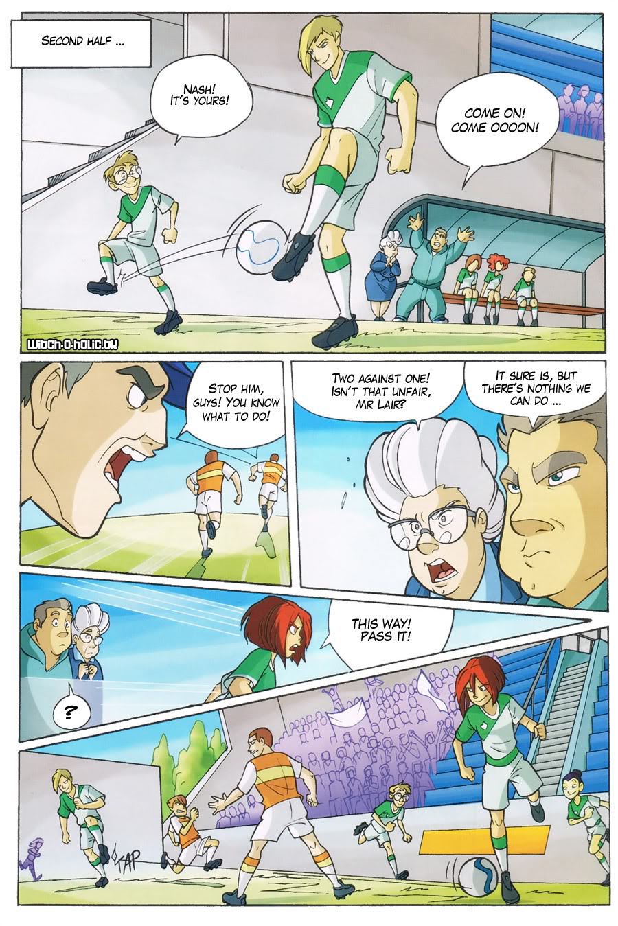 Read online W.i.t.c.h. comic -  Issue #111 - 39