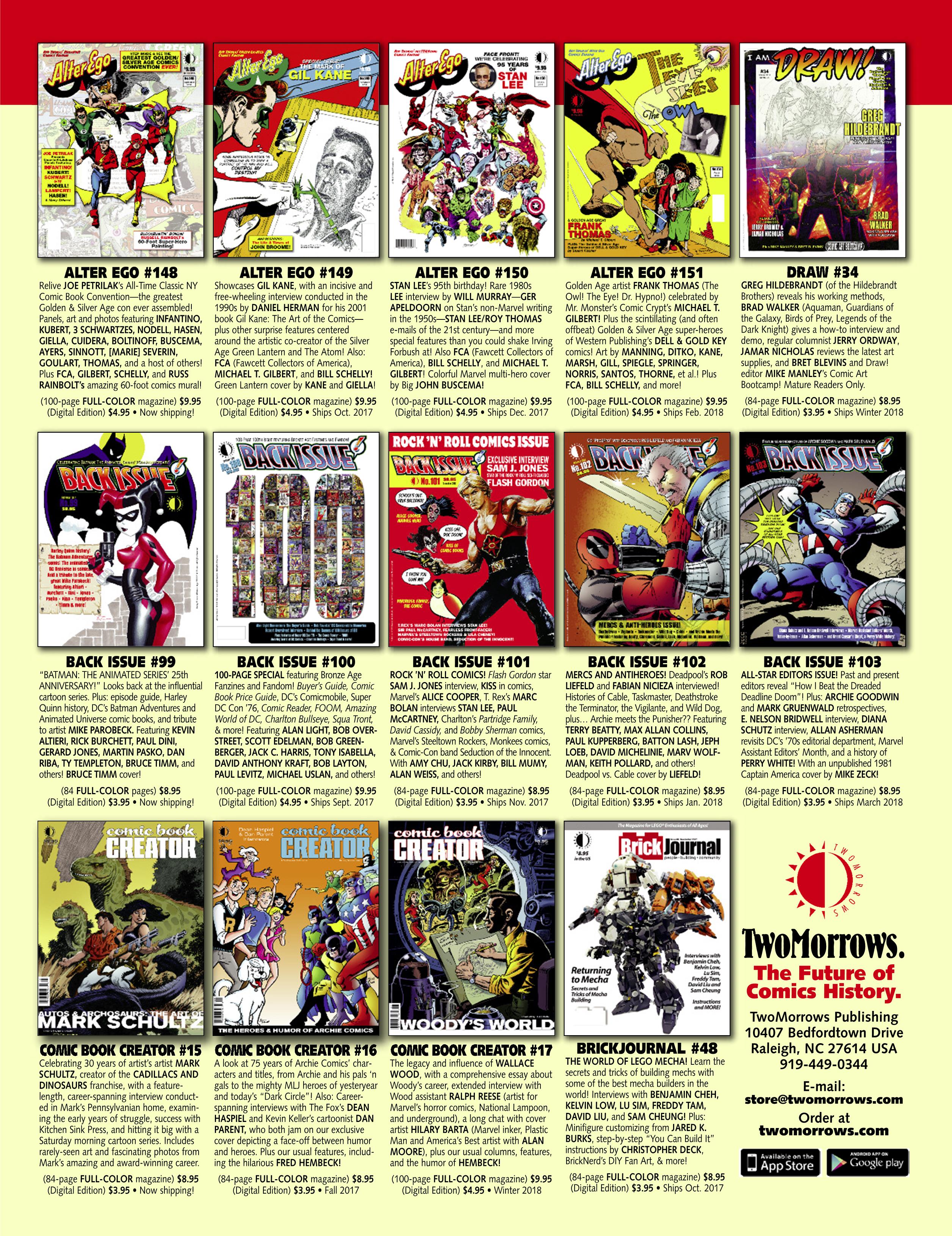 Read online The Jack Kirby Collector comic -  Issue #72 - 99