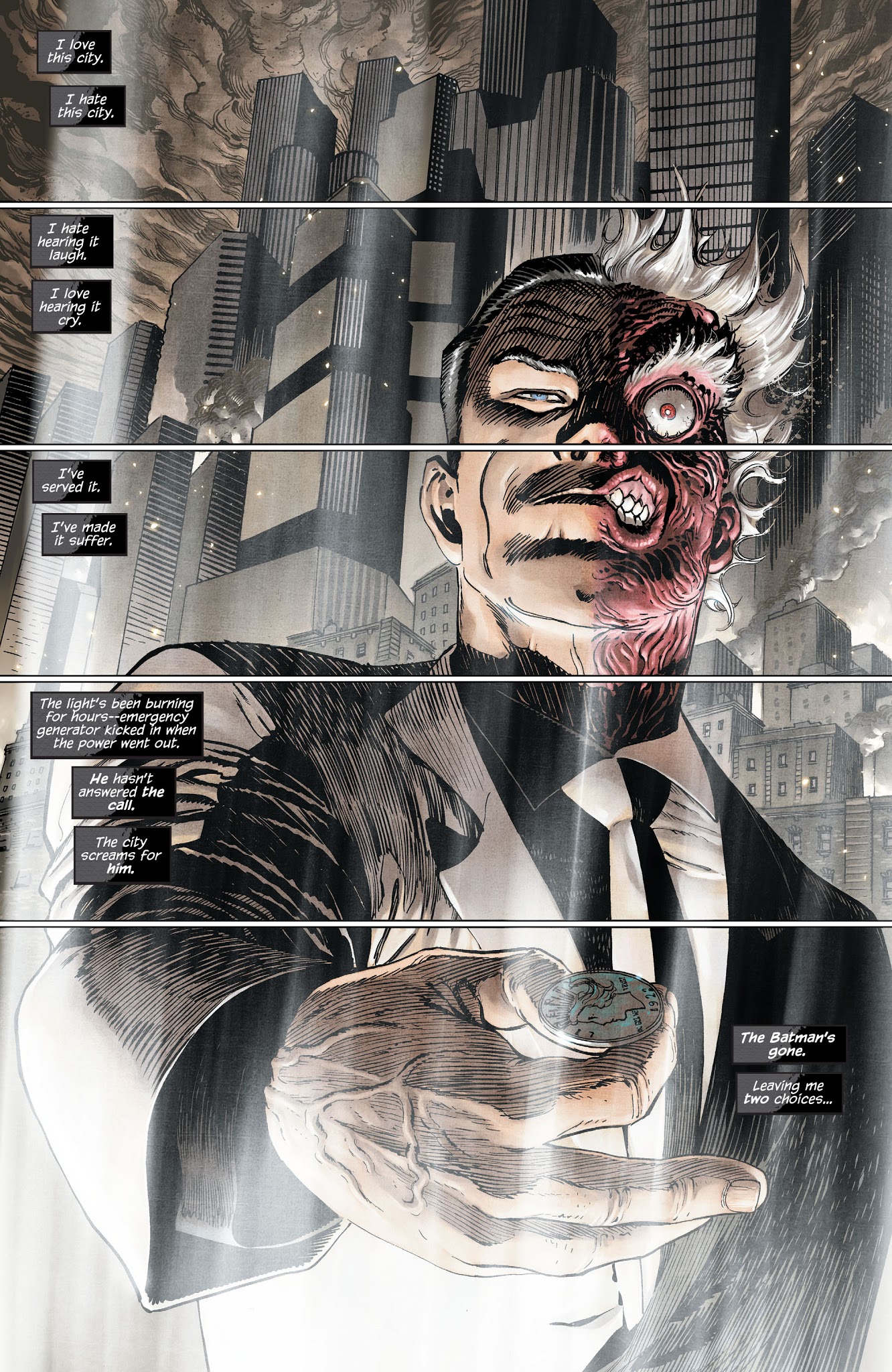 Read online Two-Face: A Celebration of 75 Years comic -  Issue # TPB - 364