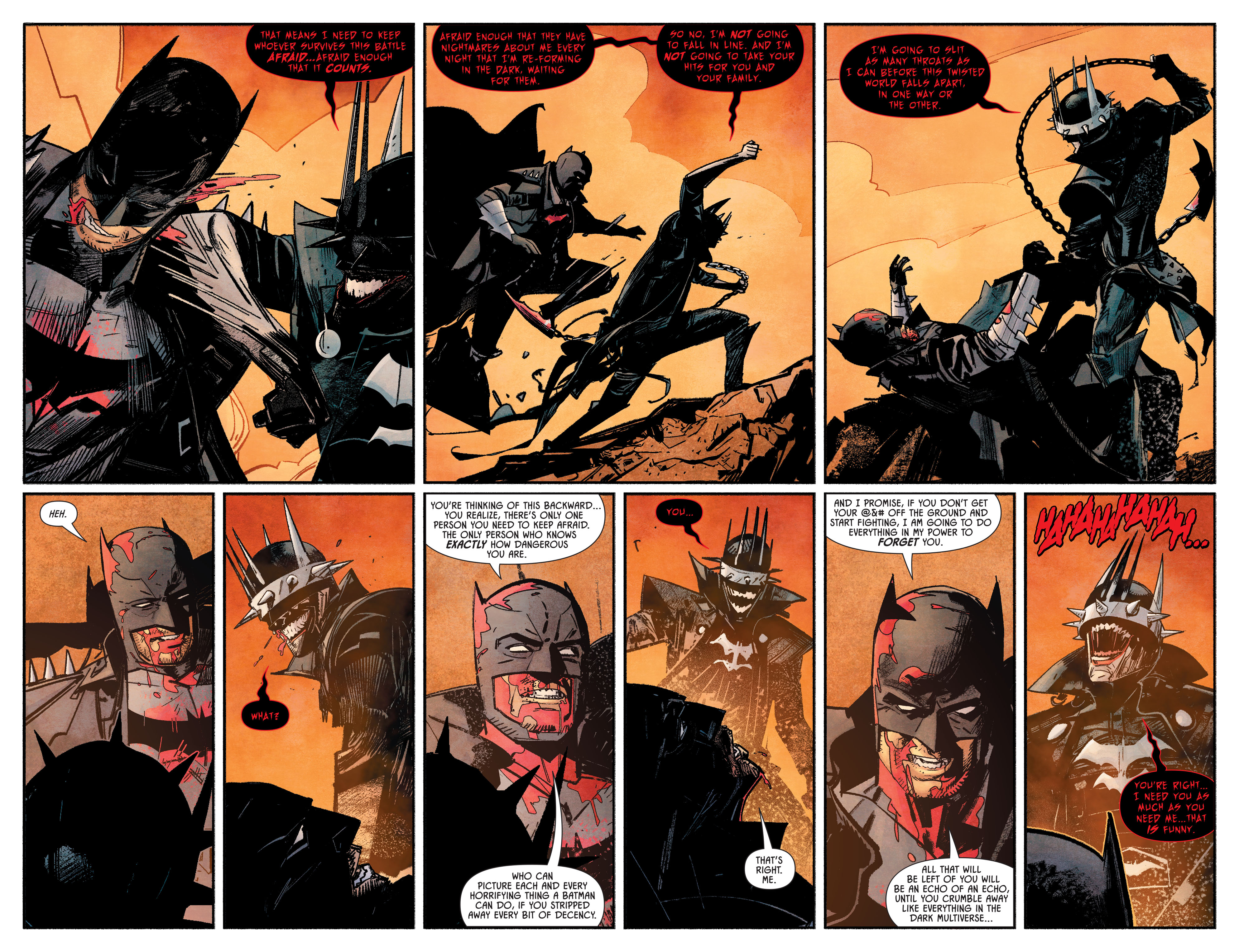 Read online Dark Nights: Death Metal The Last 52: War of the Multiverses comic -  Issue # TPB - 31