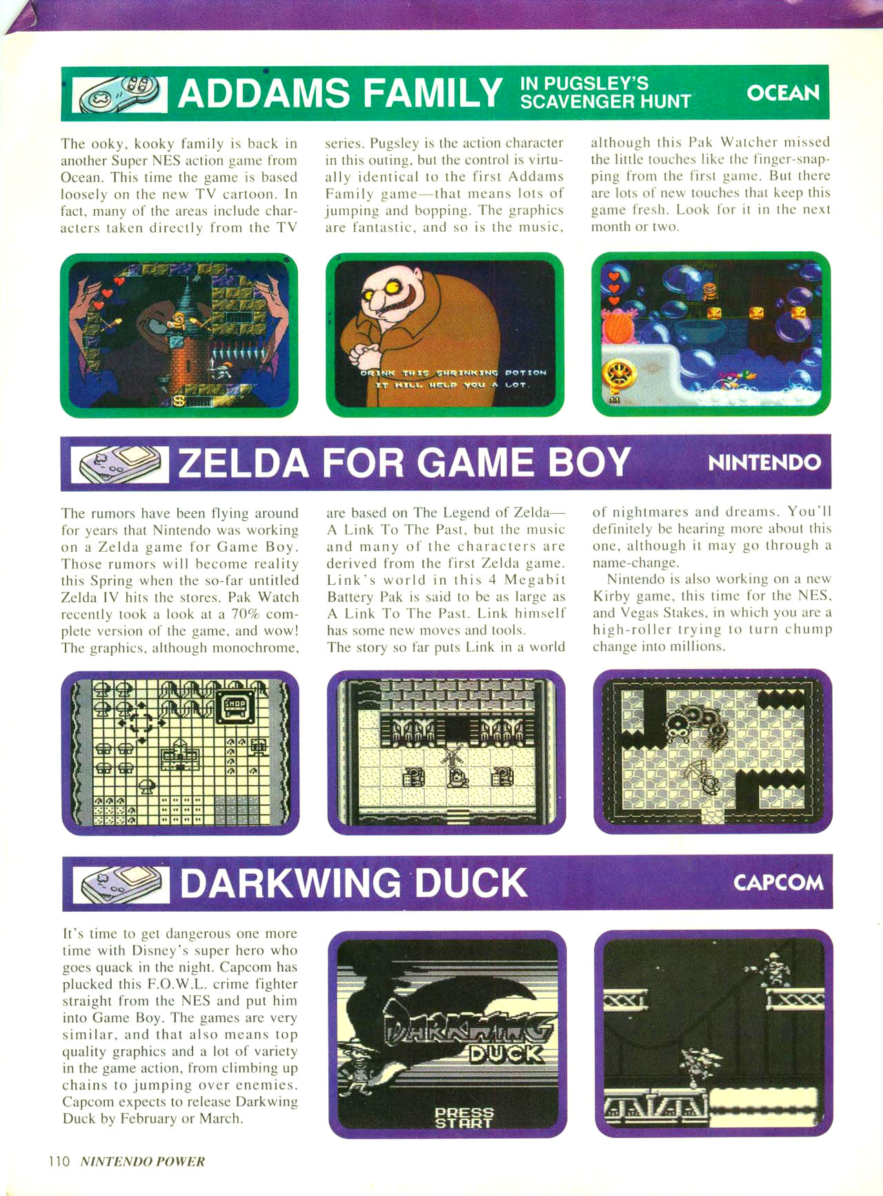 Read online Nintendo Power comic -  Issue #44 - 166