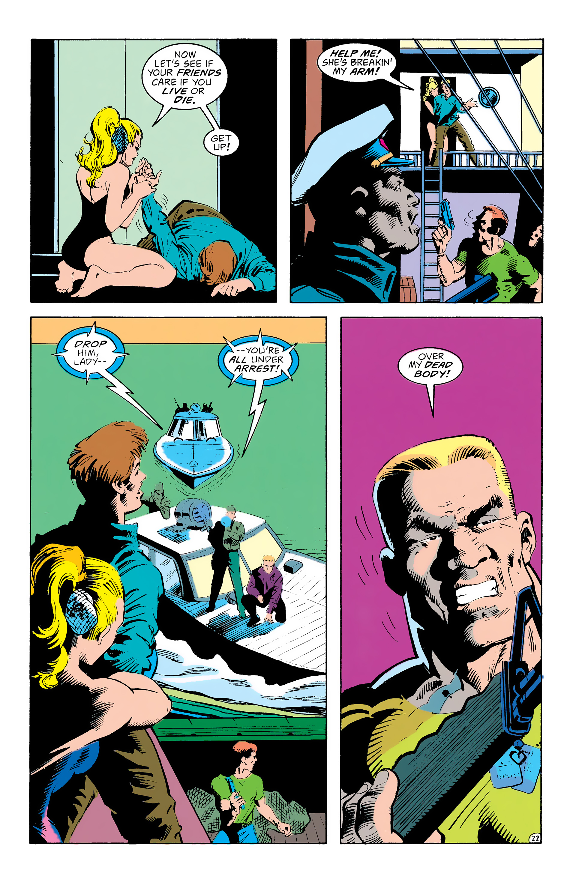 Read online Black Canary (1991) comic -  Issue #4 - 23