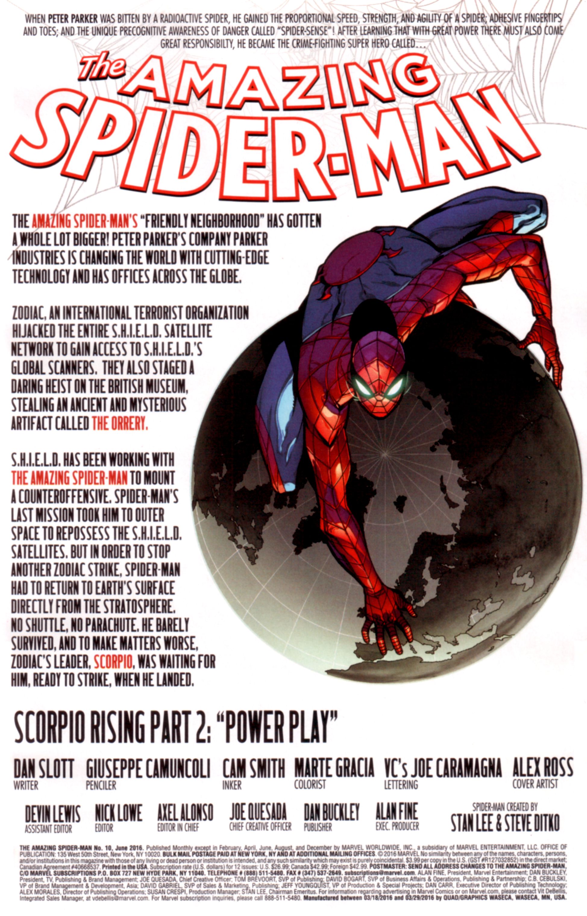 Read online The Amazing Spider-Man (2015) comic -  Issue #10 - 2