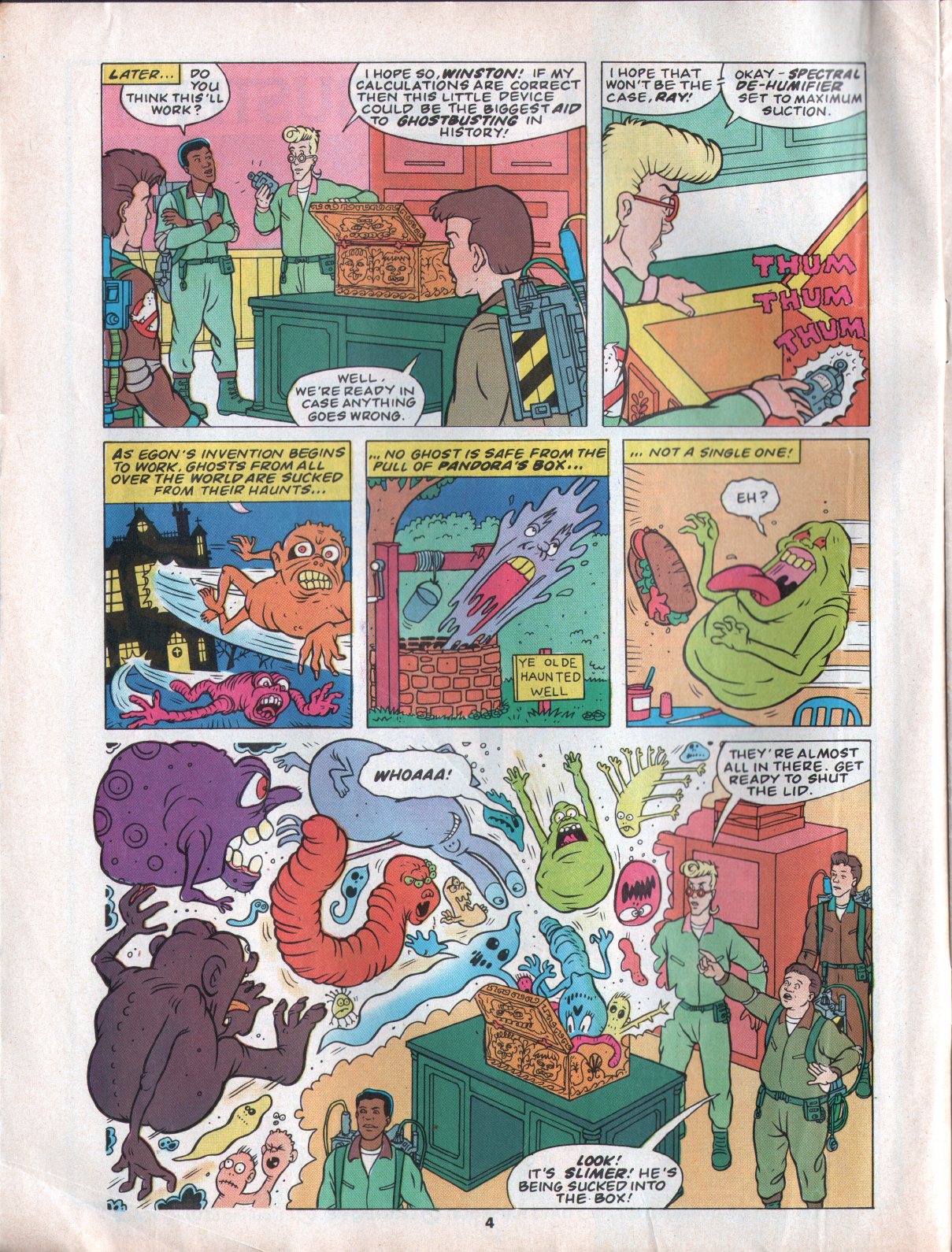 Read online The Real Ghostbusters comic -  Issue #78 - 4
