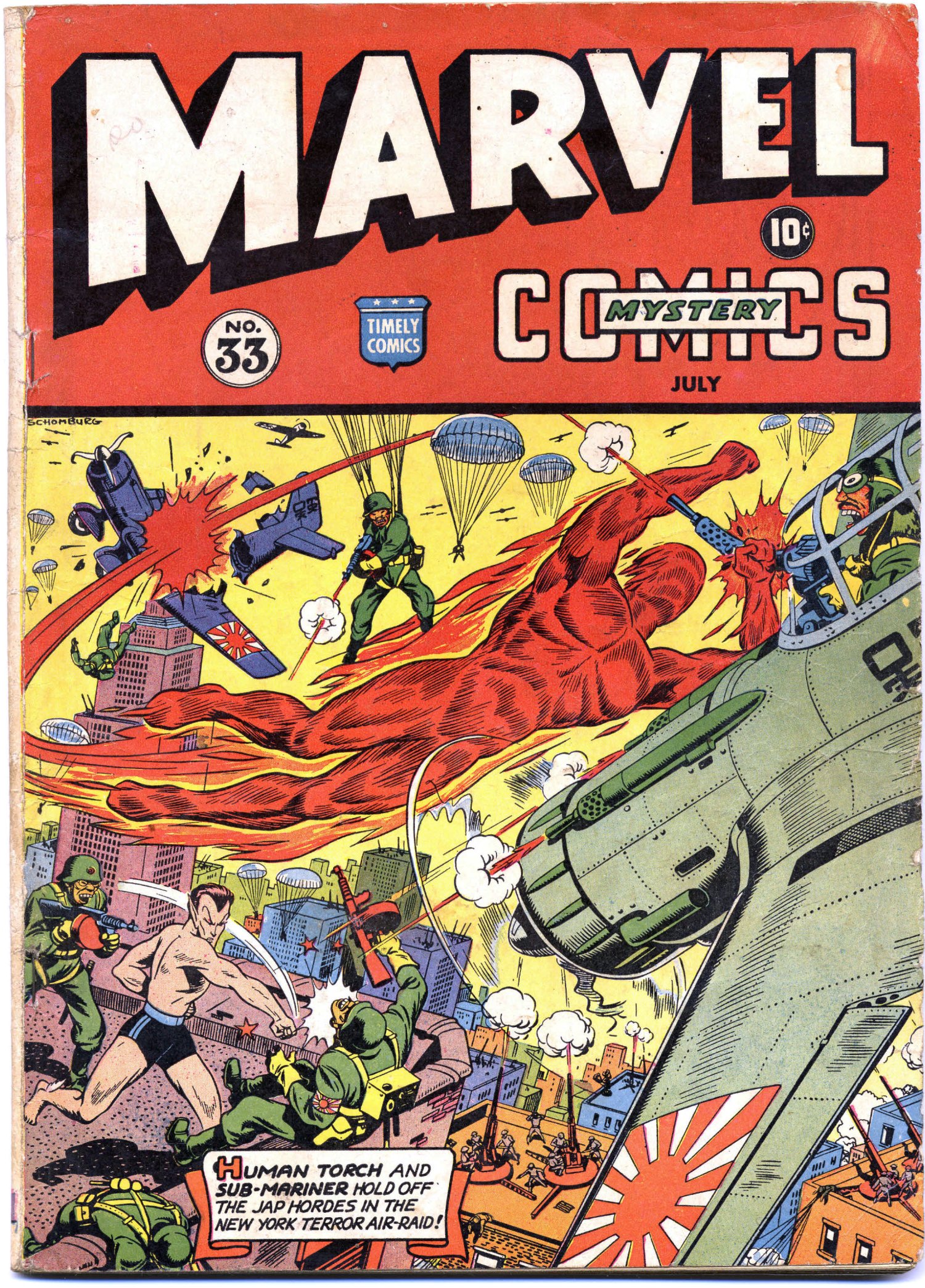 Read online Marvel Mystery Comics comic -  Issue #33 - 2