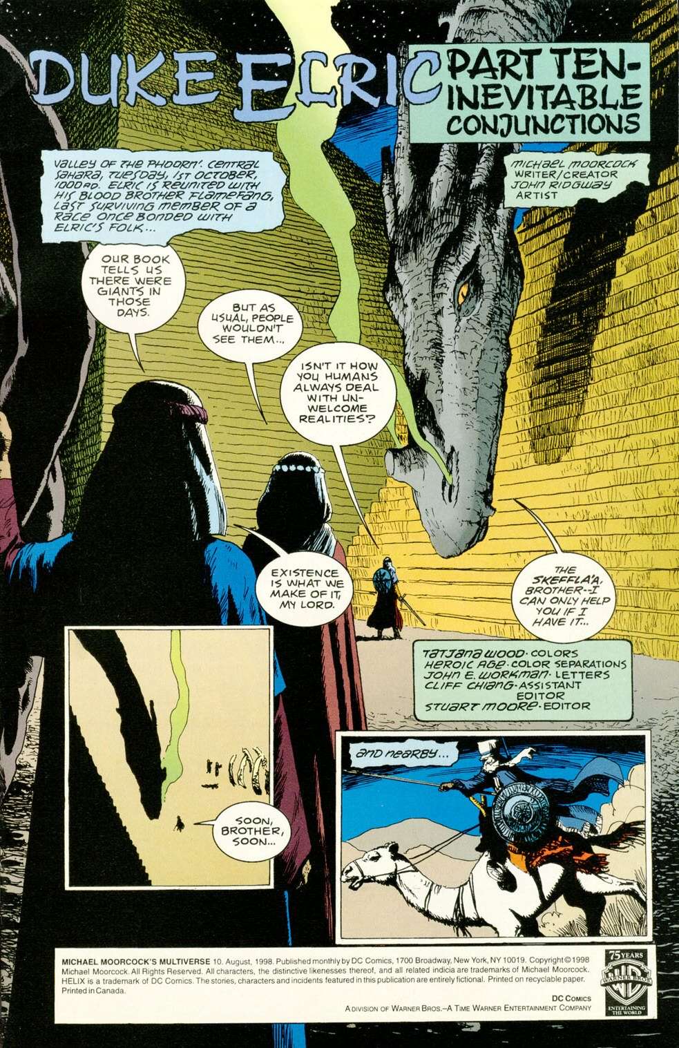 Read online Michael Moorcock's Multiverse comic -  Issue #10 - 2