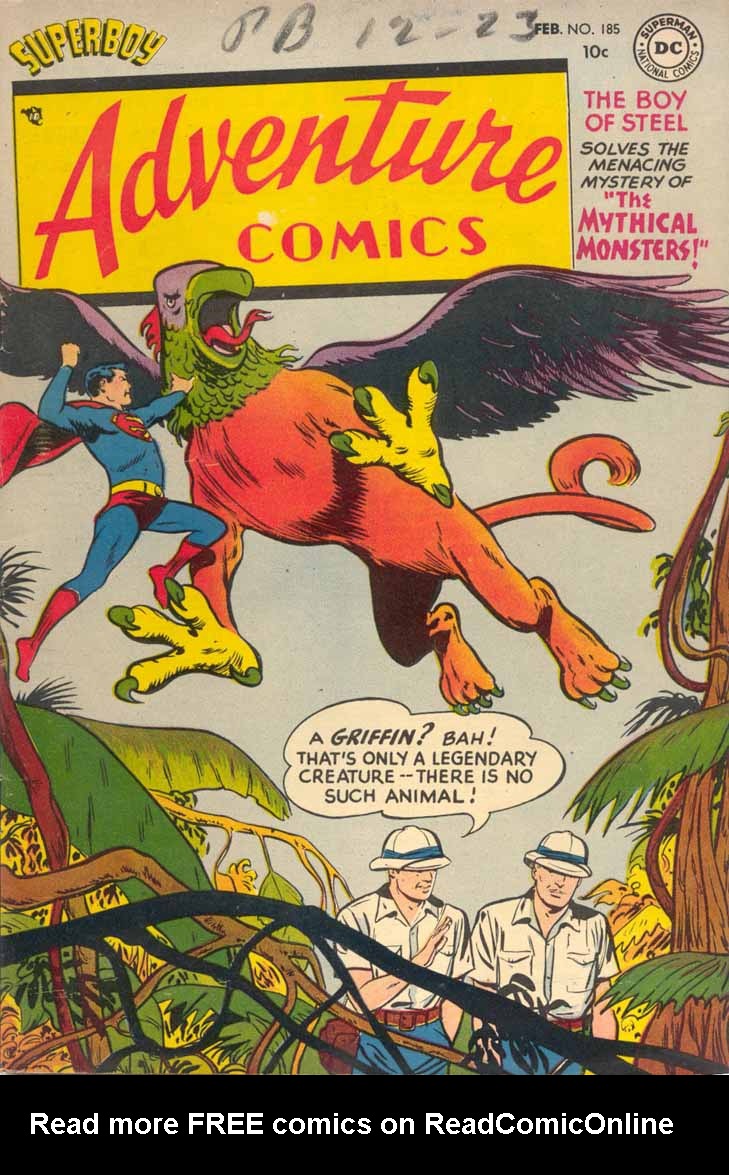 Adventure Comics (1938) 185 Page 0