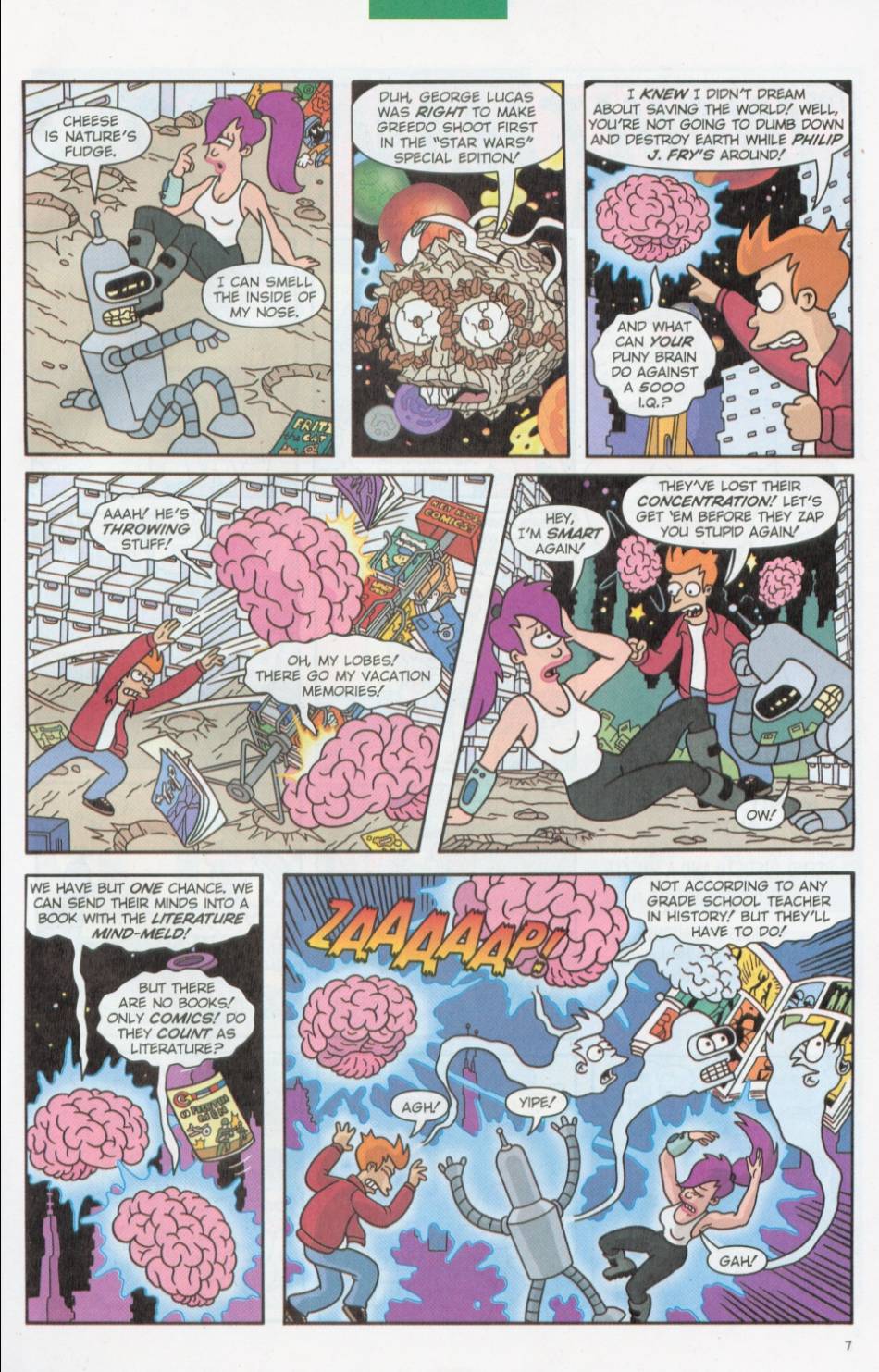 Read online Futurama Comics comic -  Issue #9b - 9