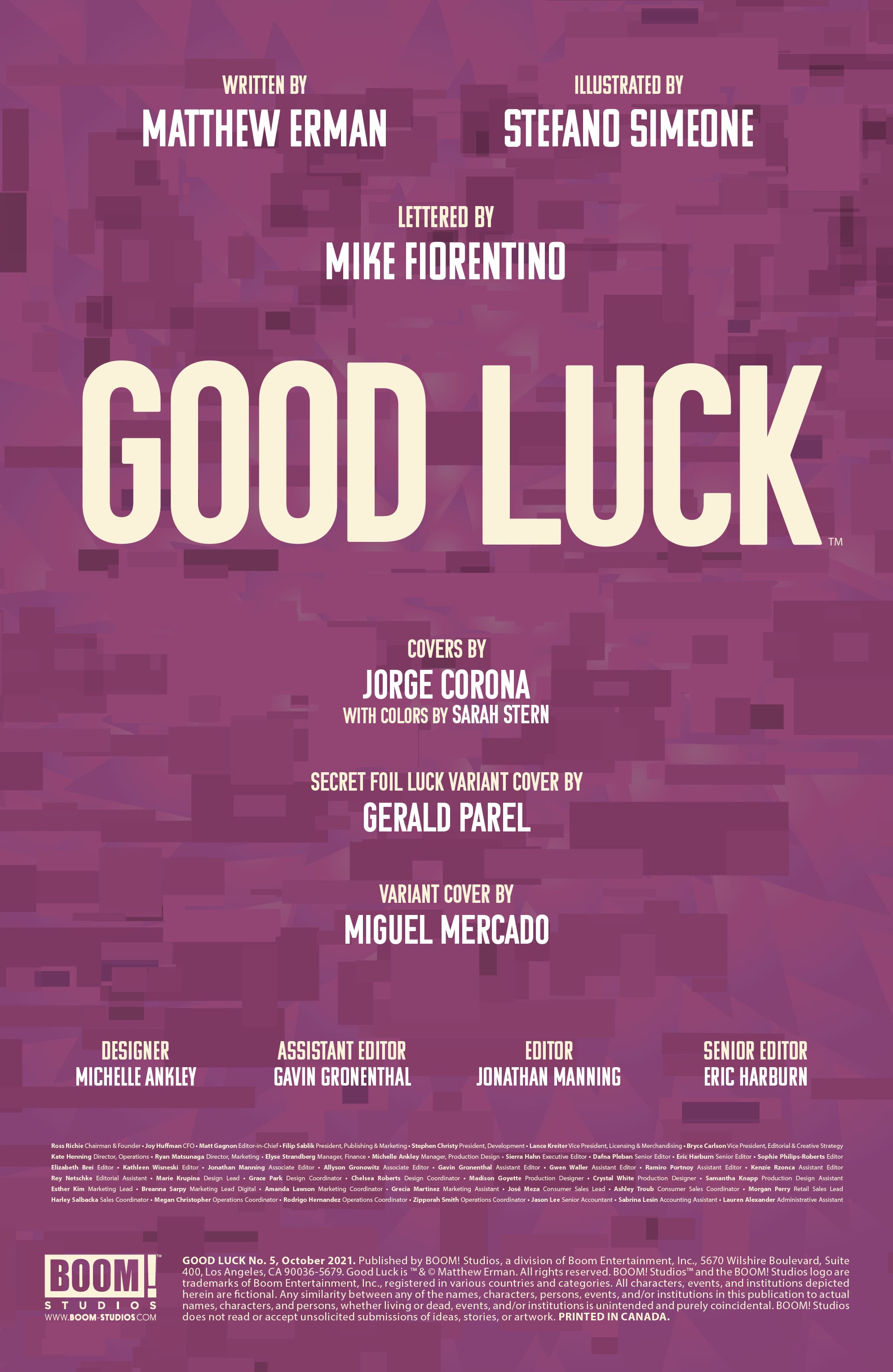 Read online Good Luck comic -  Issue #5 - 2