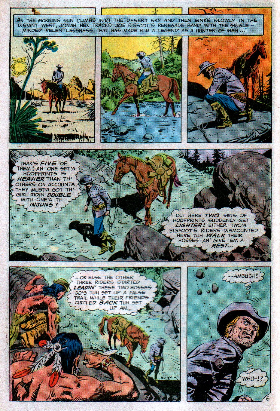 Read online Weird Western Tales (1972) comic -  Issue #32 - 7