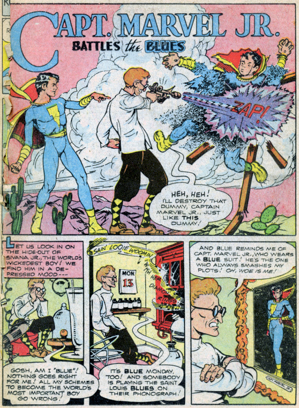 Read online Captain Marvel, Jr. comic -  Issue #52 - 2