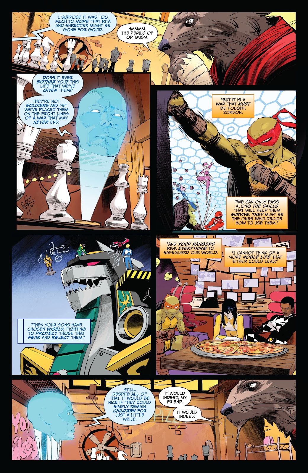 Mighty Morphin Power Rangers/ Teenage Mutant Ninja Turtles II issue 2 - Page 10