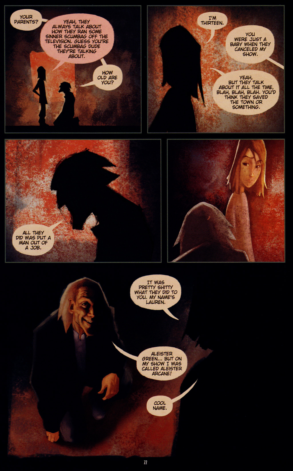 Read online Aleister Arcane comic -  Issue #1 - 19