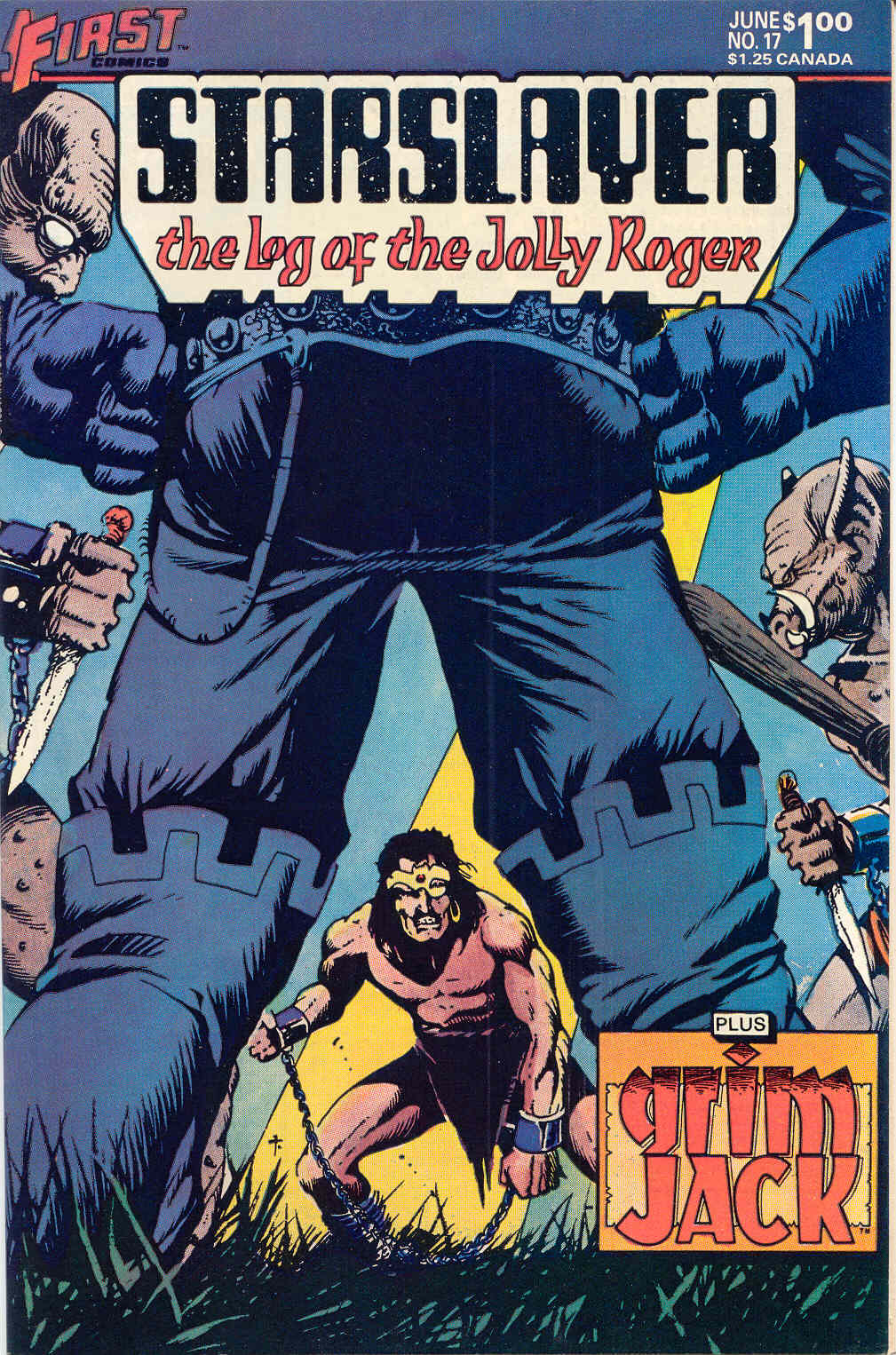 Read online Starslayer comic -  Issue #17 - 1