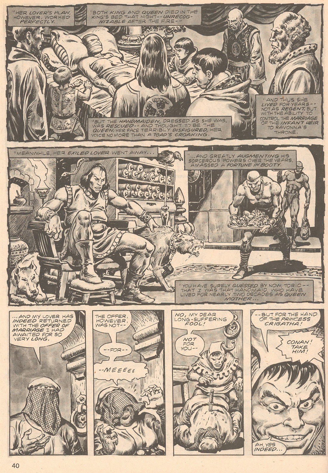 The Savage Sword Of Conan issue 66 - Page 40