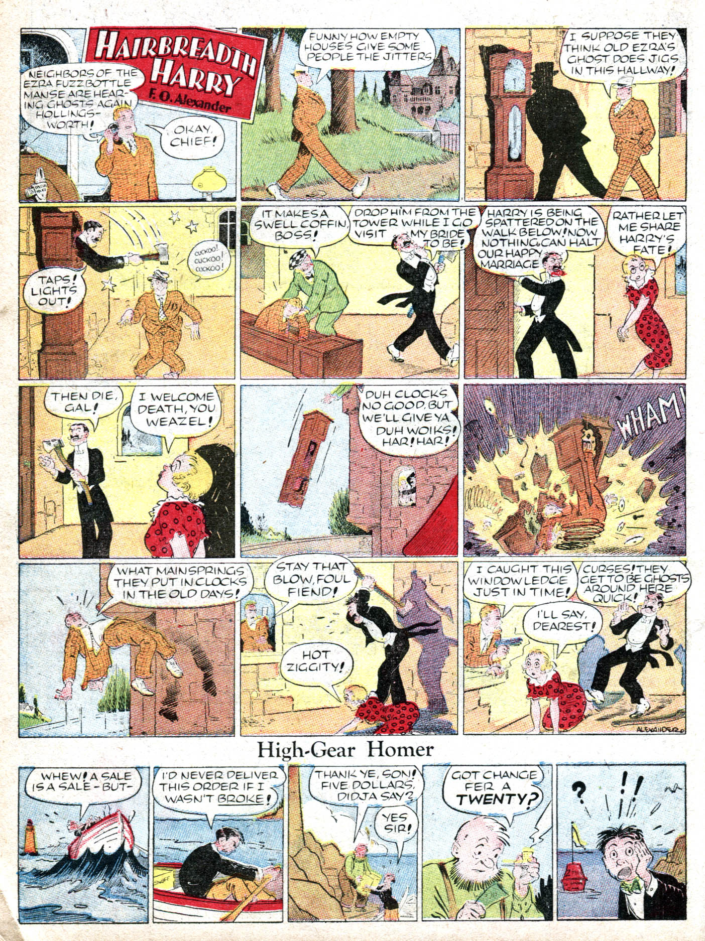 Read online Famous Funnies comic -  Issue #58 - 16