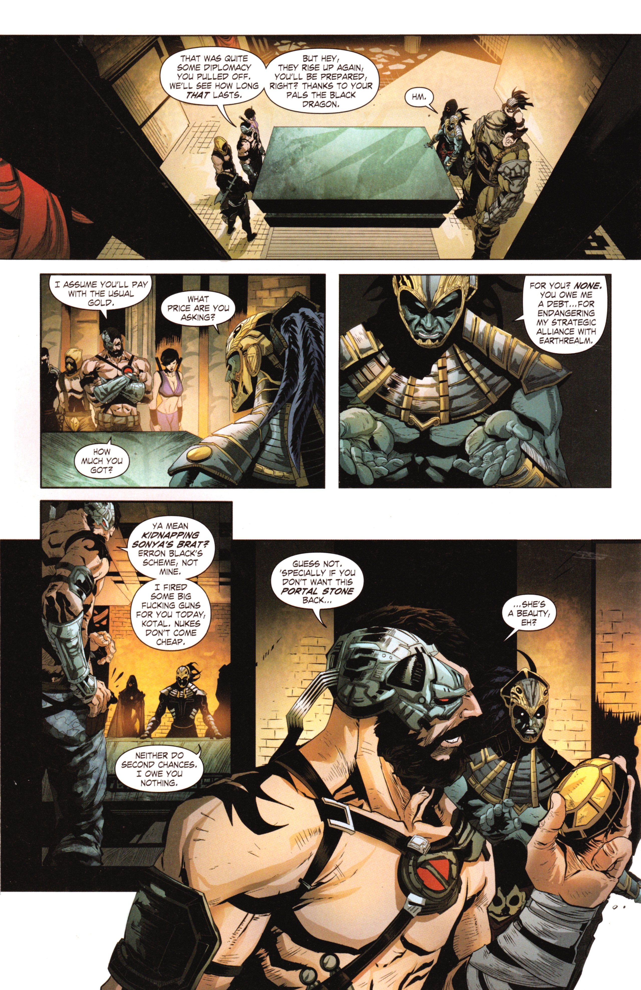 Read online Mortal Kombat X [II] comic -  Issue #7 - 32
