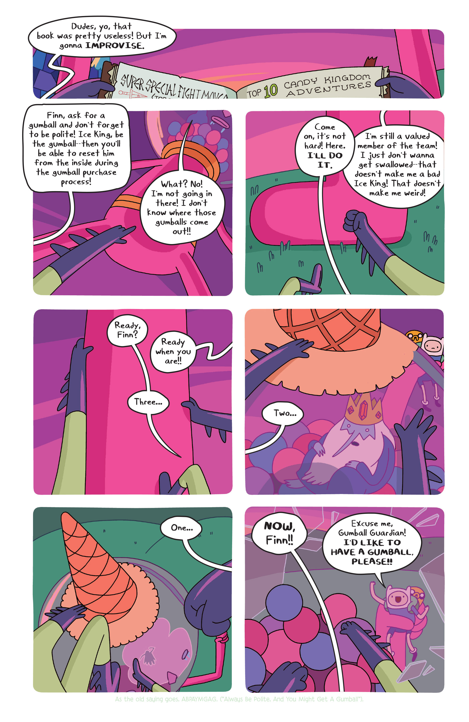 Read online Adventure Time comic -  Issue #20 - 17