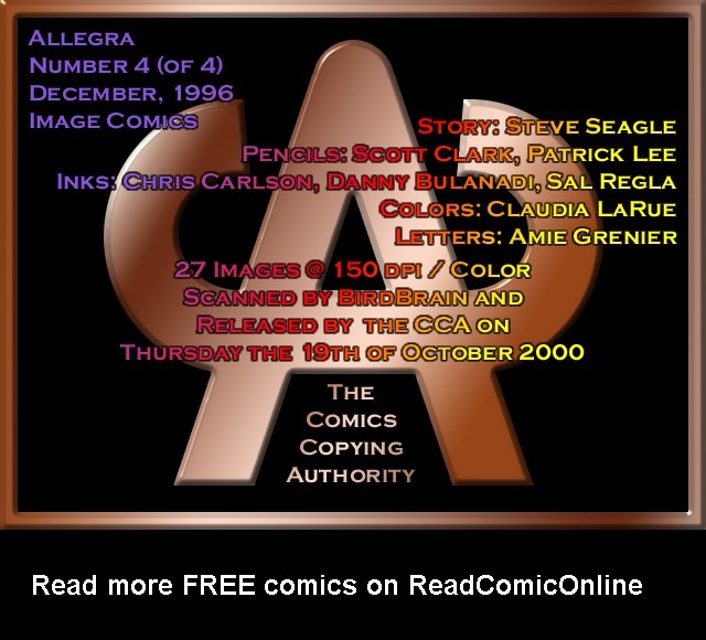 Read online Allegra comic -  Issue #4 - 1