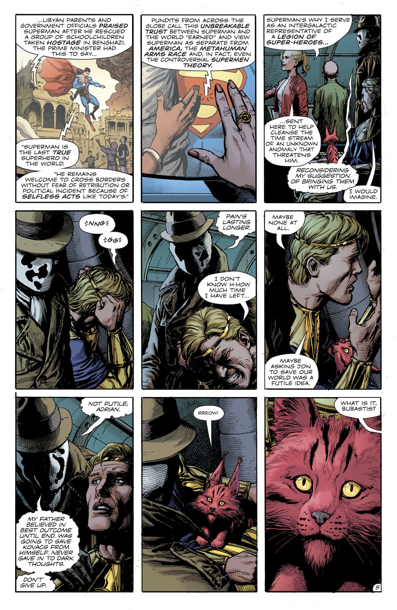 Read online Doomsday Clock comic -  Issue #7 - 8