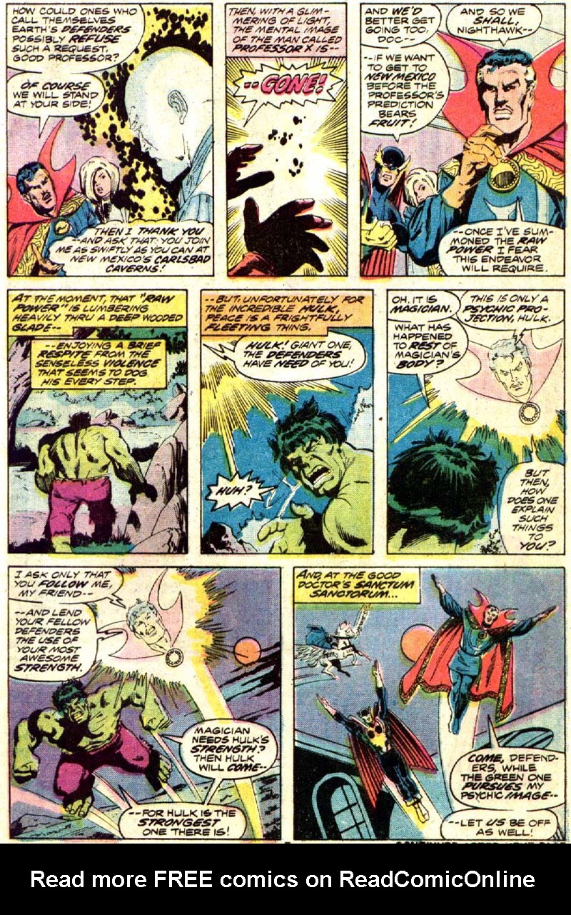 The Defenders (1972) Issue #15 #16 - English 6