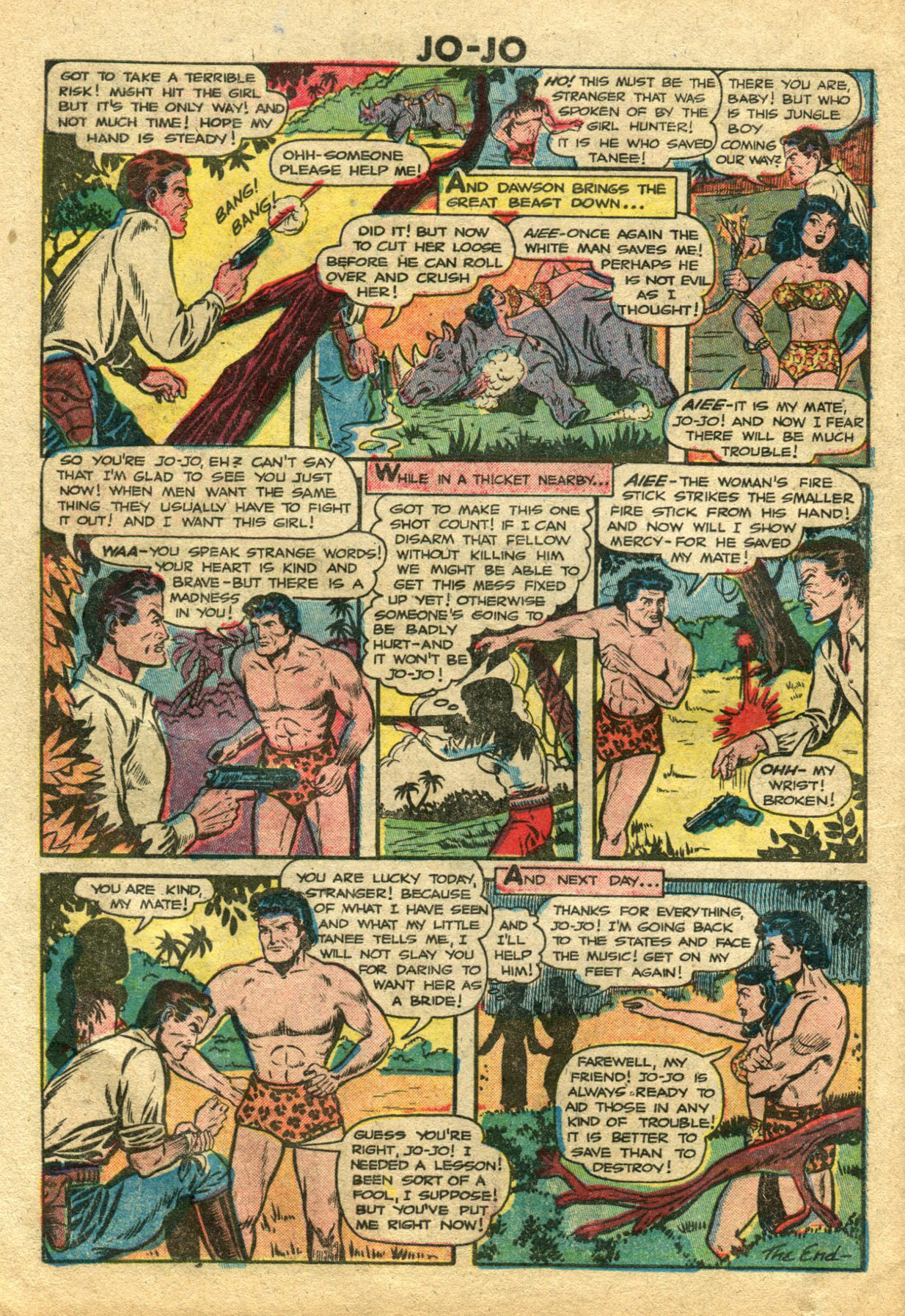 Read online Jo-Jo Congo King comic -  Issue #26 - 28