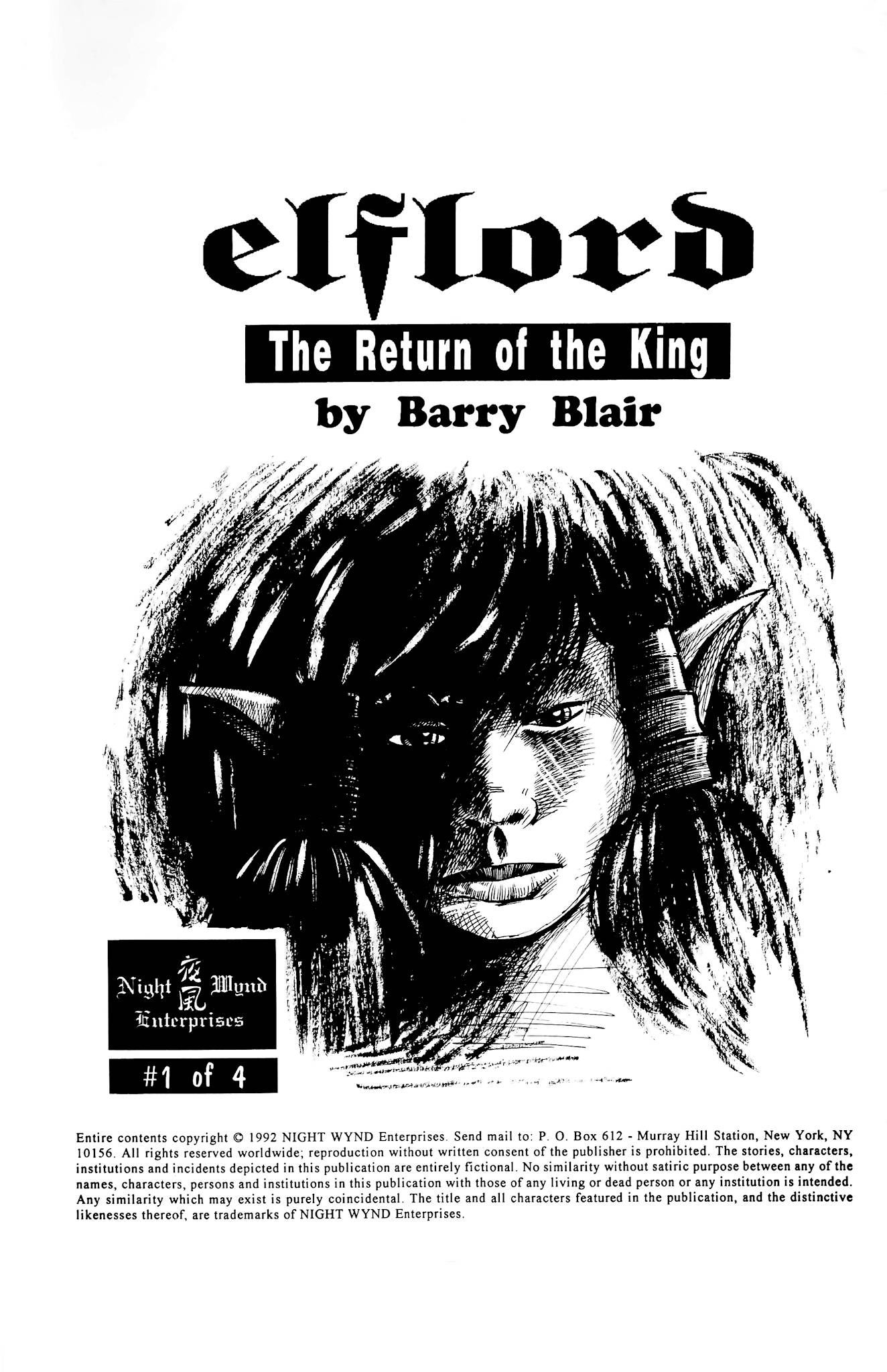 Read online Elflord: Return of the King comic -  Issue #1 - 2