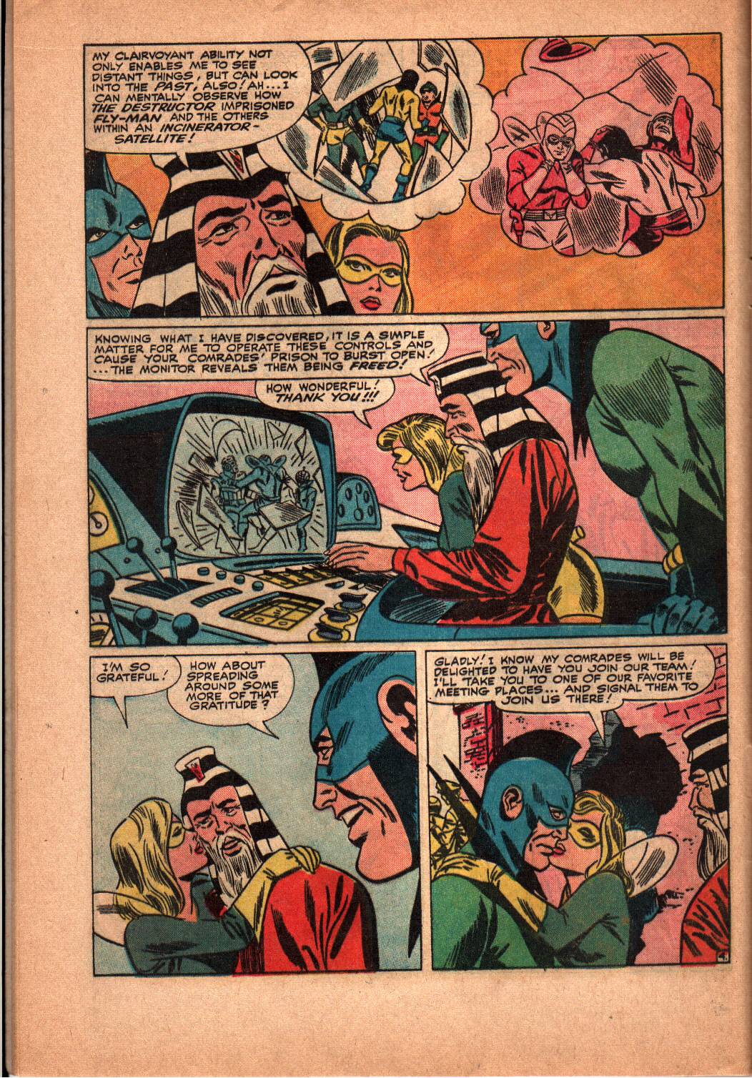 Read online Fly Man comic -  Issue #33 - 13