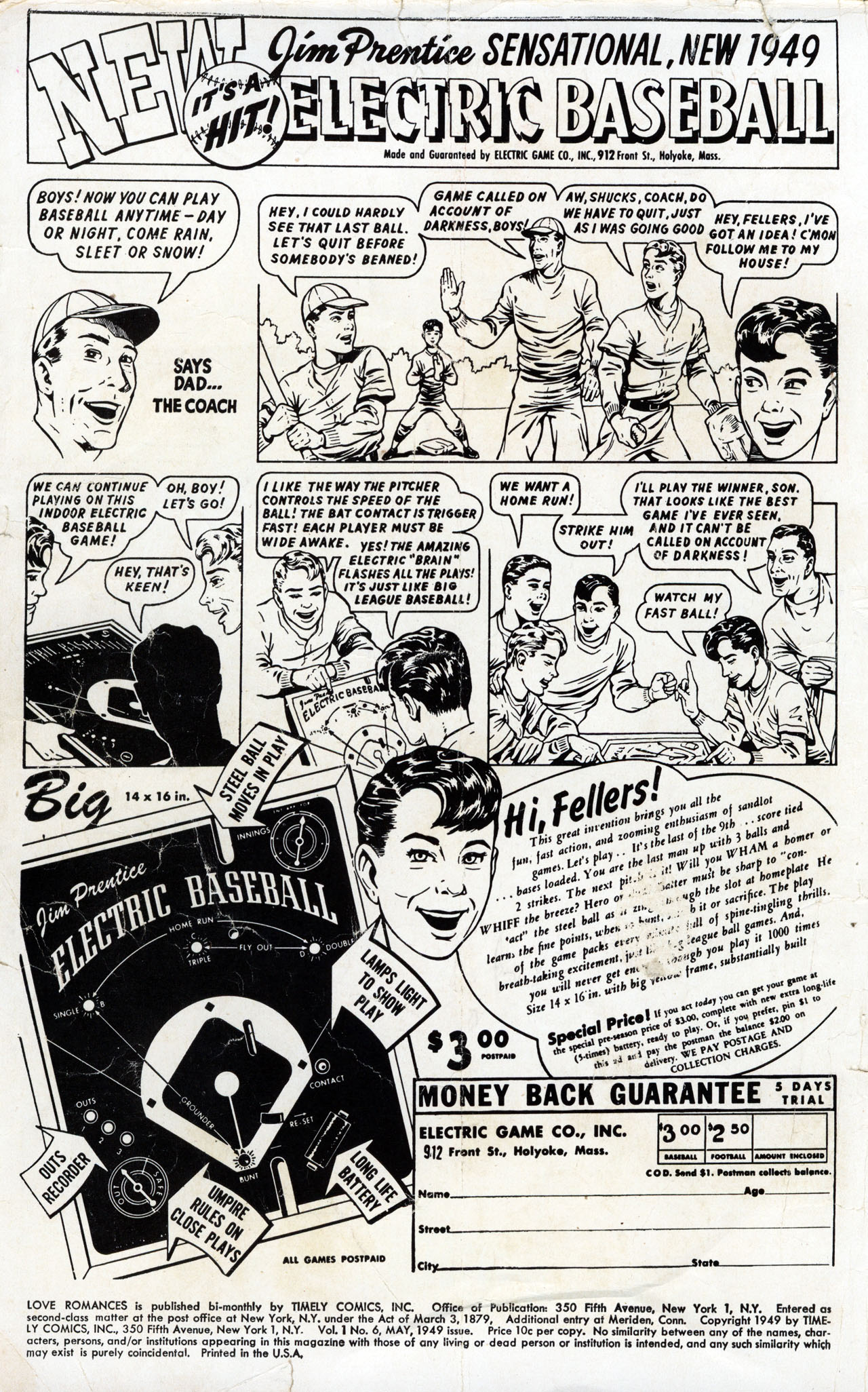 Read online Love Romances comic -  Issue #6 - 2