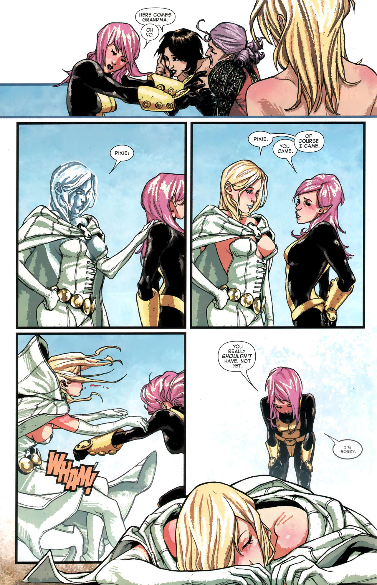 Read online X-Men: Pixie Strikes Back comic -  Issue #4 - 13