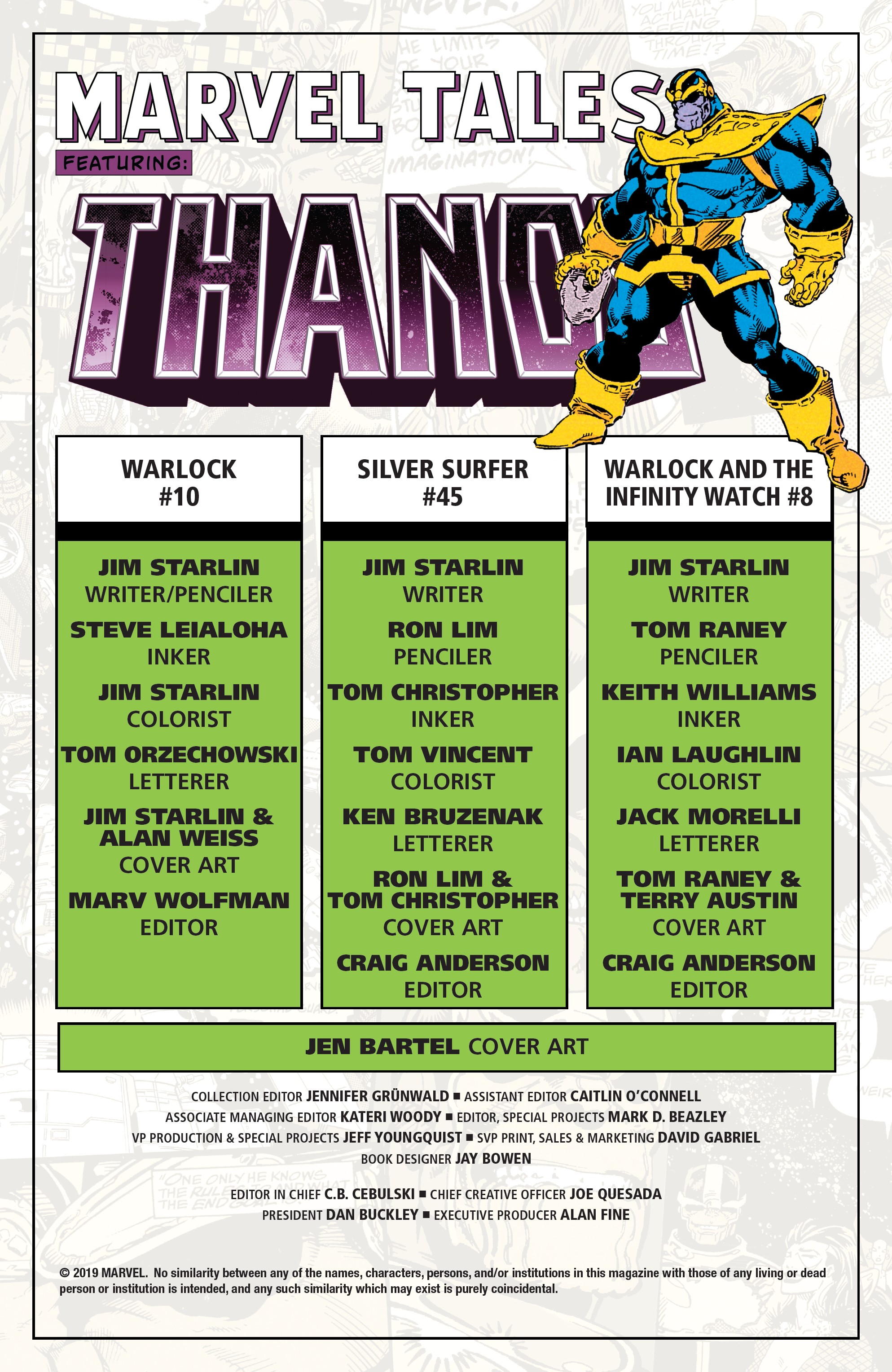 Read online Marvel Tales: Thanos comic -  Issue # Full - 2