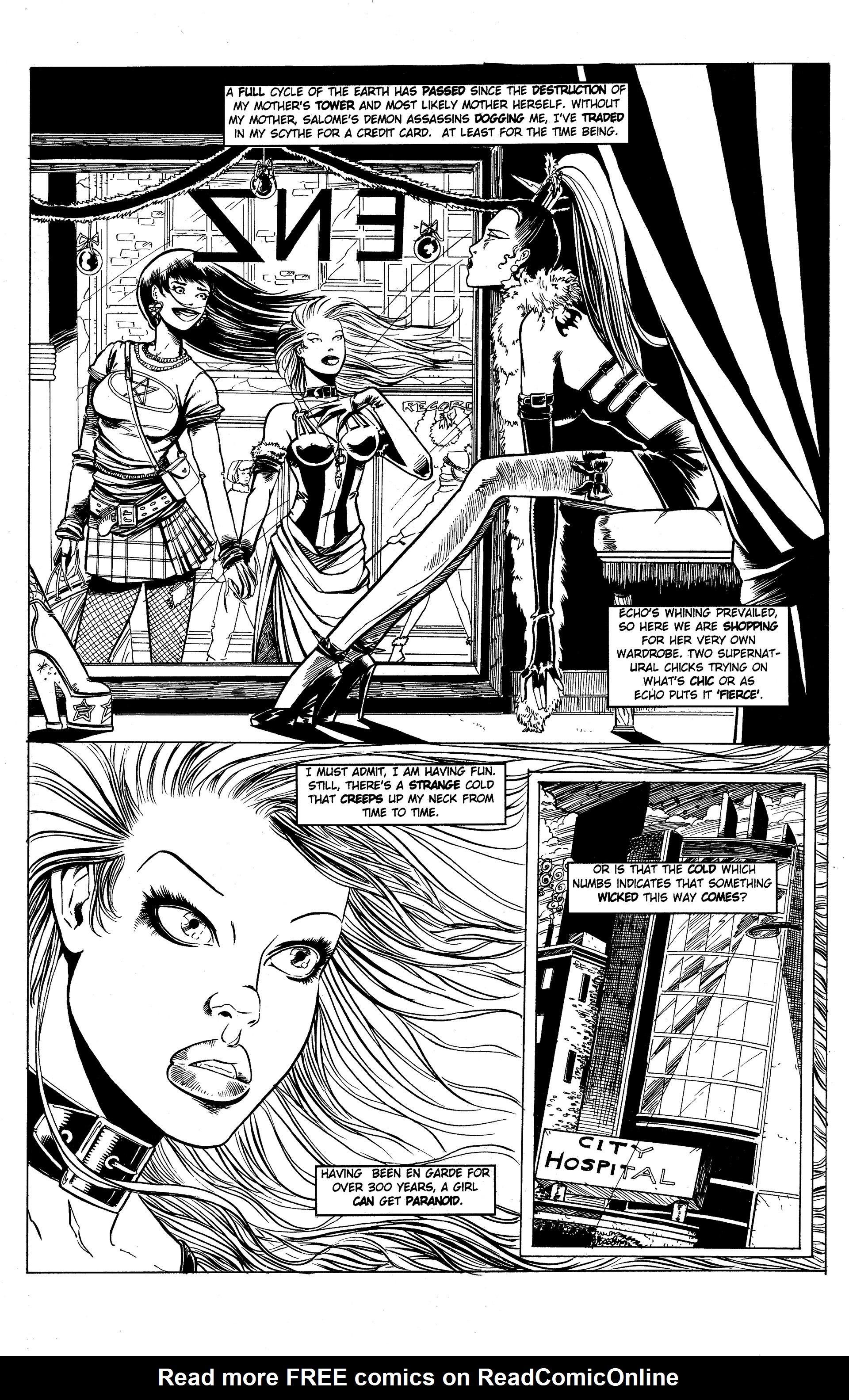 Read online Bethany the Vampfire comic -  Issue #1 - 4