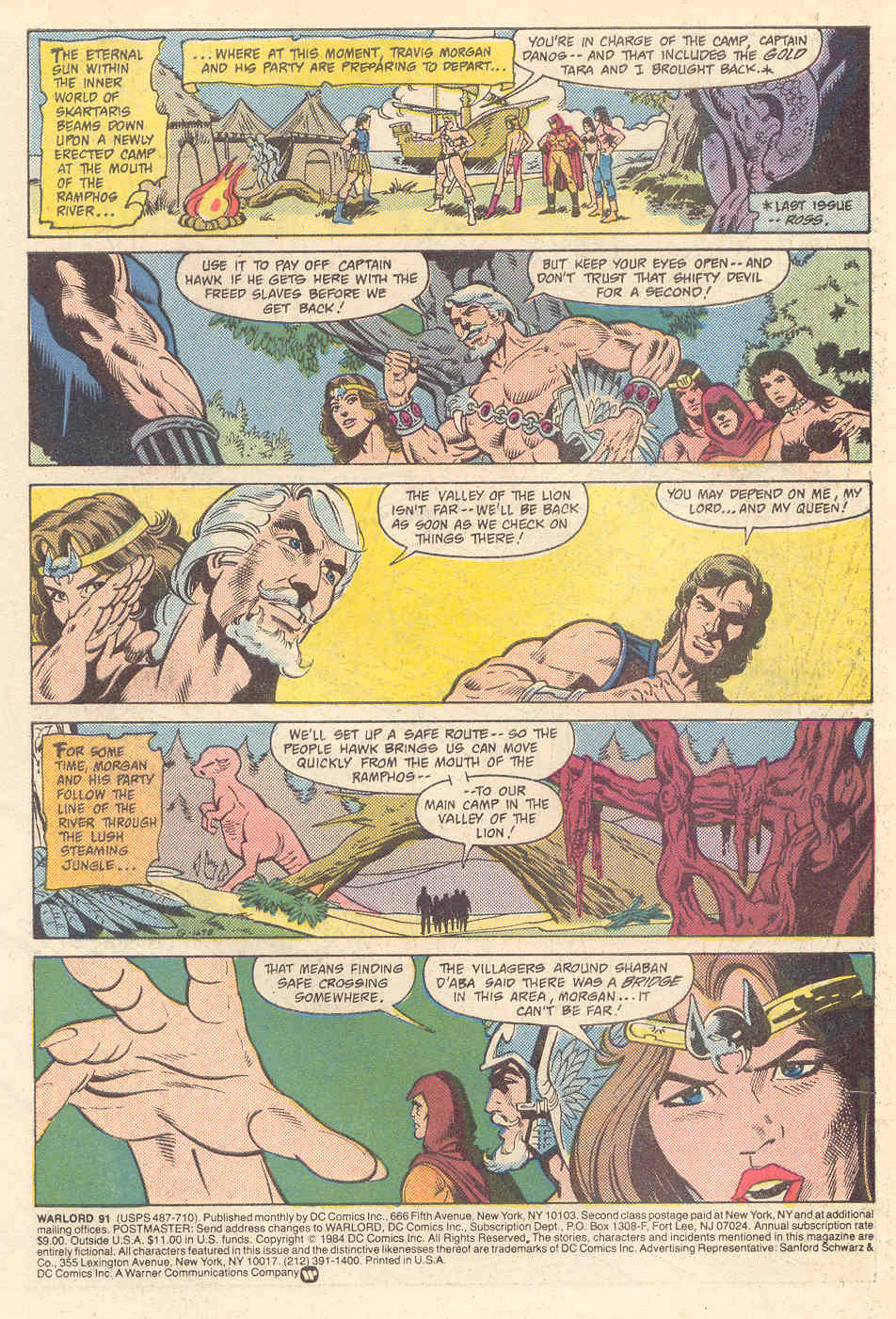 Read online Warlord (1976) comic -  Issue #91 - 2