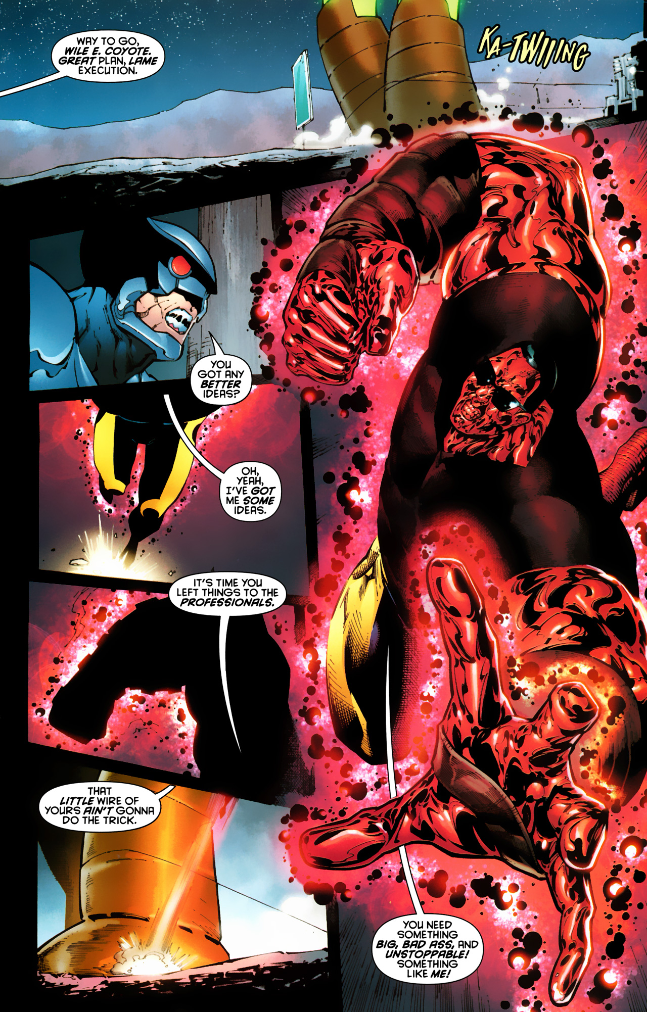 Read online The Outsiders (2009) comic -  Issue #31 - 15
