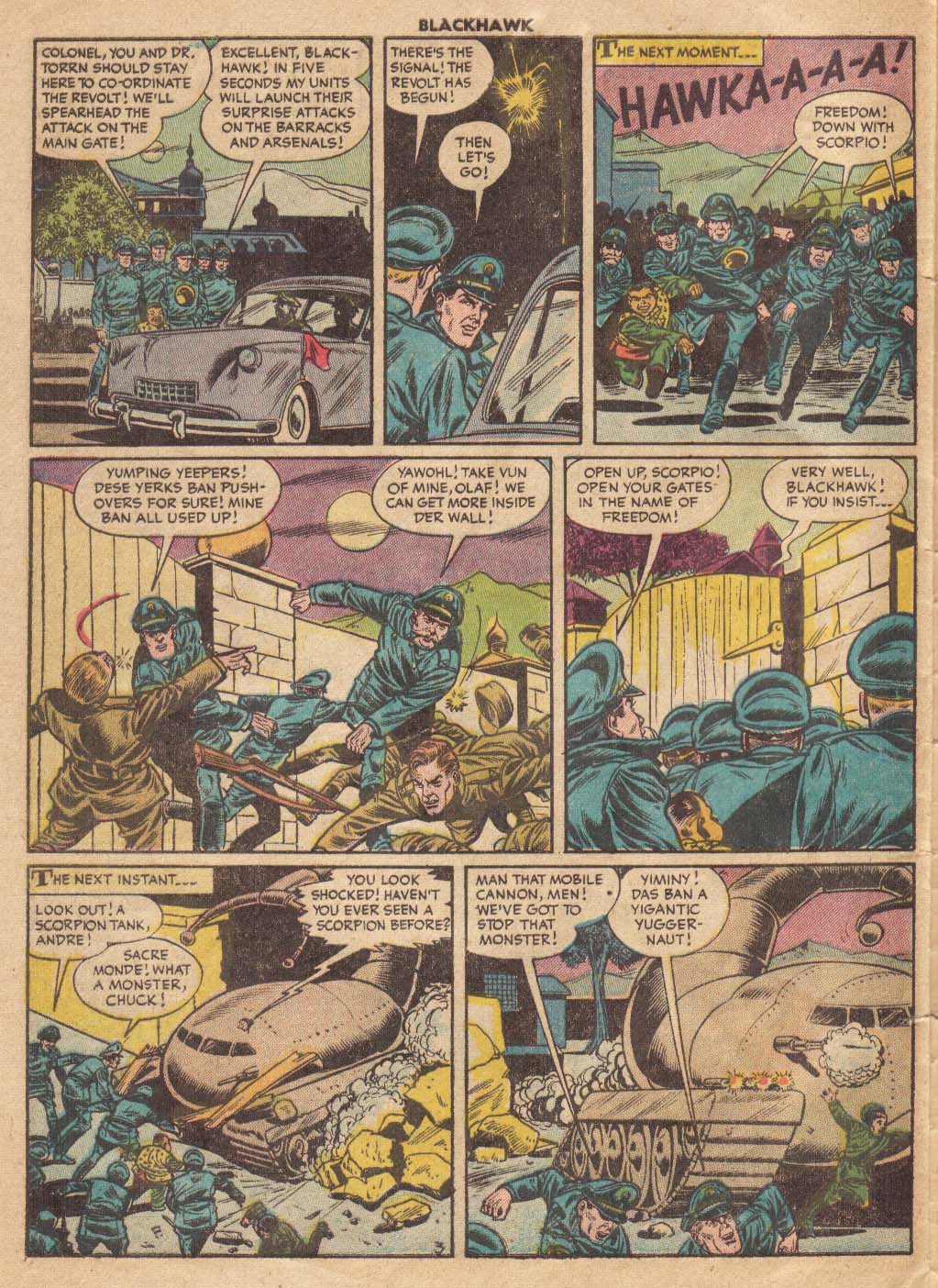 Read online Blackhawk (1957) comic -  Issue #100 - 28
