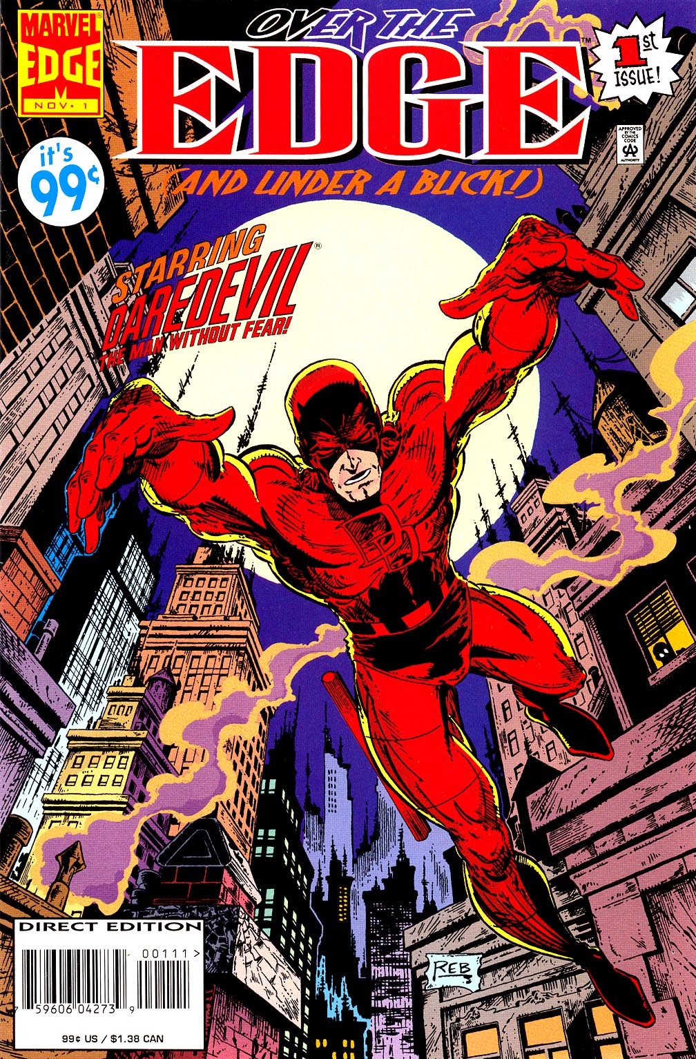 Read online Over the Edge comic -  Issue #1 - 1